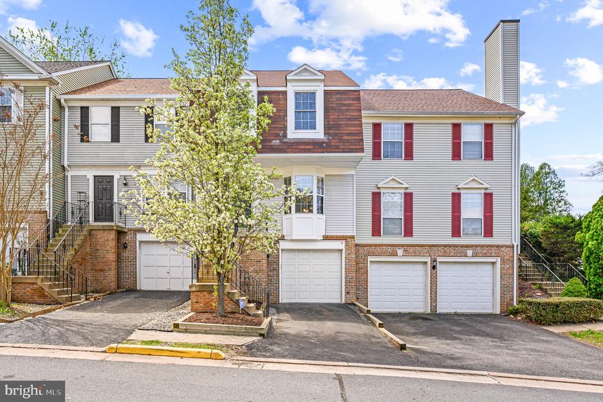Charming 3-Bedroom, 2.5-Bath Home in Countryside – A Must-See!

Nestled on a quiet cul-de-sac in the highly sought-after Countryside neighborhood, this light and bright home offers an ideal blend of comfort and style. Featuring a spacious extended one-car garage, this home is ready for you to move in and enjoy.

The open-concept main level boasts stunning hardwood floors and a seamless flow from the large dining room to the inviting family room, complete with a cozy fireplace and access to the fenced backyard. The beautifully updated kitchen with gleaming granite countertops and stainless steel appliances, all bathed in natural light from the huge bay window.

Upstairs, you'll find three generously sized bedrooms, including the primary suite, which offers a vaulted ceiling, ceiling fan, and a tastefully updated ensuite bath with a dual-sink vanity. The finished lower level provides a versatile bonus room—perfect as a second family room, home gym, or large office space.

Enjoy outdoor living in the low-maintenance fenced backyard, featuring a large patio and artificial turf that never needs mowing. Fresh paint and carpet throughout mean you can just bring your toothbrush and settle in right away!

Conveniently located near shopping, recreation, and major transportation routes, this home offers both convenience and tranquility. **School Pyramid is Algonkian Elementary,  River Bend Middle, and Potomac Falls High School