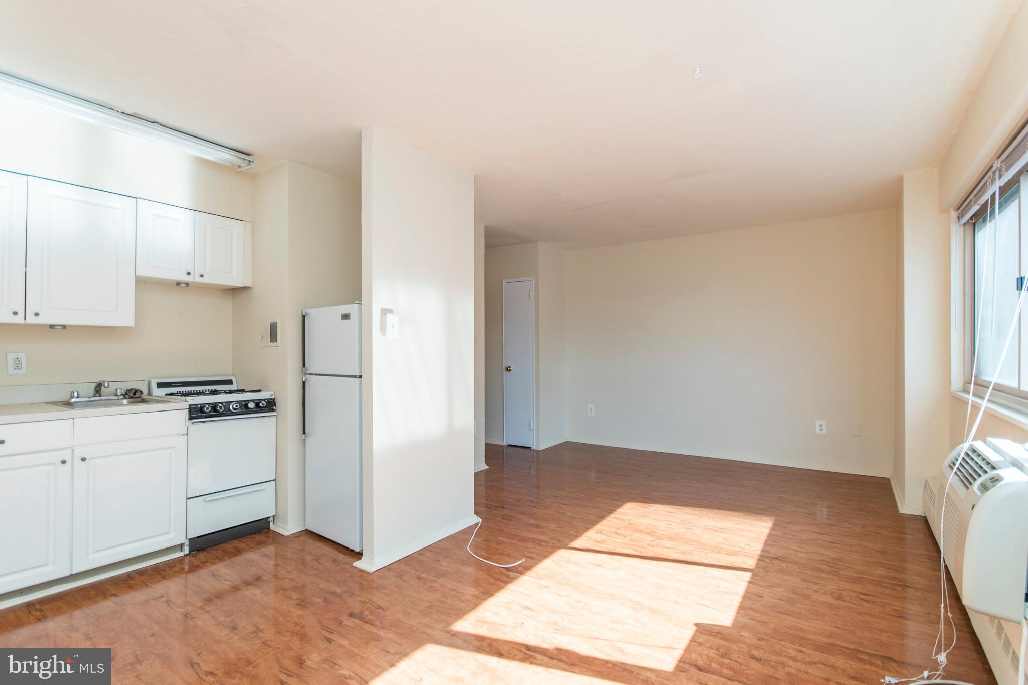 Enjoy convenient city living from this bright studio condominium w/ALL UTILITIES INCLUDED! This home
features updated flooring, galley-style kitchen w/gas range, walk-in closet, and full tiled bath. River West Condominium is a centrally located and pet-friendly building with 24-hour front desk, secured entry, fitness center, resident's lounge, and ALL UTILITIES (gas, electric, water, and heat) are included in the monthly rent. The building also has direct access to a private parking garage, with monthly garage parking at an additional fee (based on availability). Perfectly located in the Rittenhouse Square neighborhood, this home is blocks away from the best of Philly's dining and retail scene, world-class museums and cultural attractions, and is convenient to public transit, Penn, Drexel, and more!
