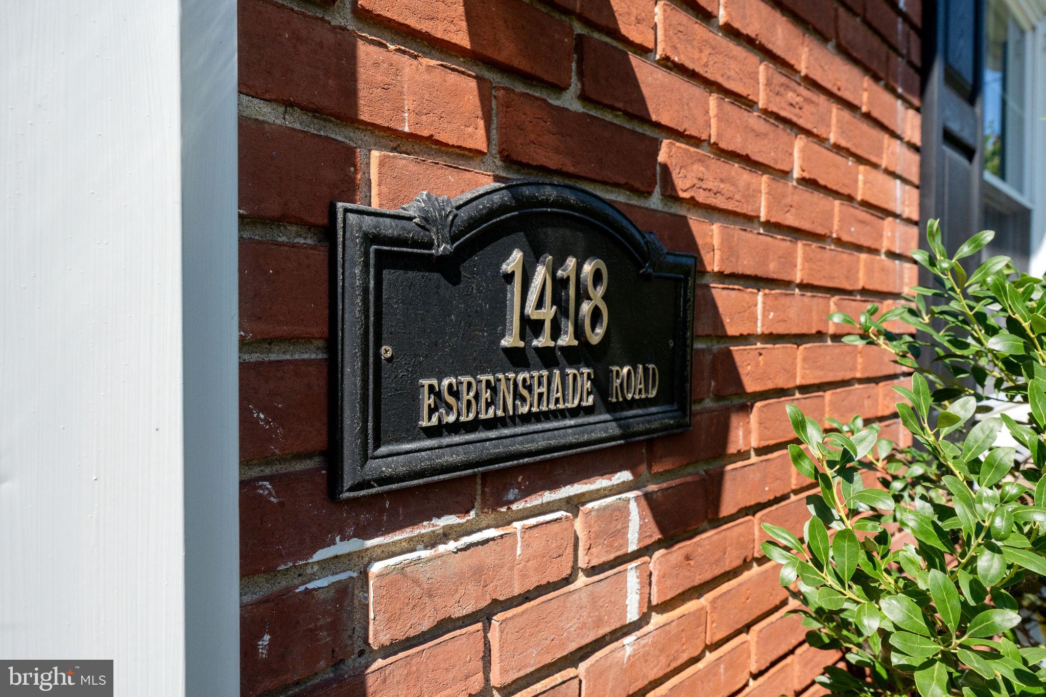 1418 ESBENSHADE ROAD
