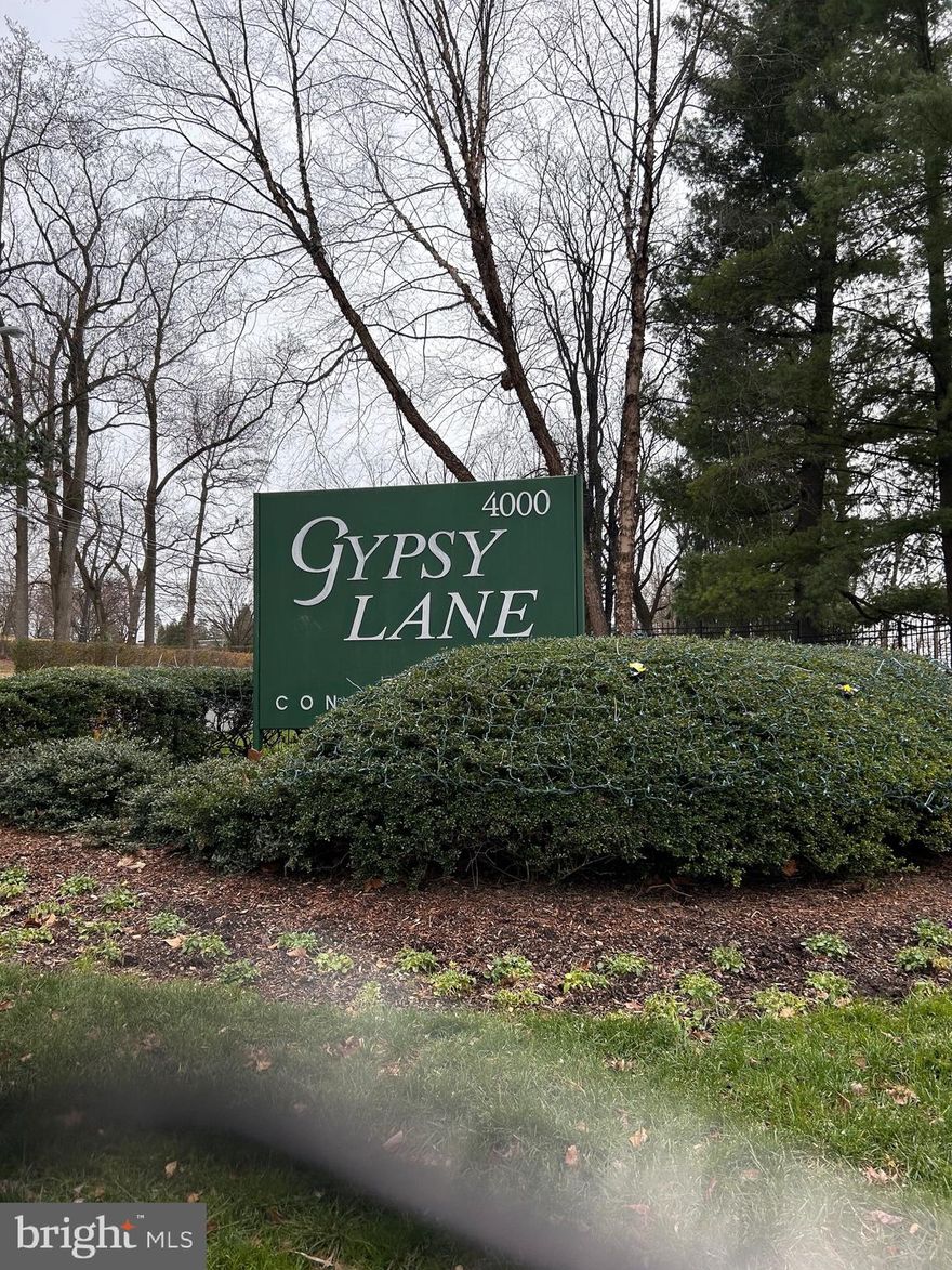 Welcome to Gypsy Lane Condominiums, an esteemed gated community in the heart of East Falls! Nestled off School House Lane and Lincoln Drive, this residence offers both the convenience of its location and the tranquility of a suburban atmosphere.

This second-floor,  boasts two bedrooms and two full bathrooms, a firecplace, complemented by the timeless elegance of hardwood floors. The spacious eat-in kitchen is perfect for both casual meals and entertaining guests. Enjoy the convenience of a washer and dryer right in your unit. The primary bedroom features an en-suite bathroom and a walk-in closet, providing a comfortable and private retreat. Additional closet space ensures ample storage, making organization a breeze.

This unit is move-in ready, presenting a fantastic opportunity to build equity and infuse your personal style. Immerse yourself in the community's amenities, including a 24-hour secure front entrance, a clubhouse for social gatherings, a fitness center to support an active lifestyle, an outdoor pool for relaxation, and tennis courts for sports enthusiasts. On-site management ensures convenience, and abundant parking is available for both residents and visitors.

Come and experience why Gypsy Lane has captured the hearts of so many. Enjoy the perfect blend of security, convenience, and natural beauty in this sought-after community. Your new home awaits at Gypsy Lane Condominiums!