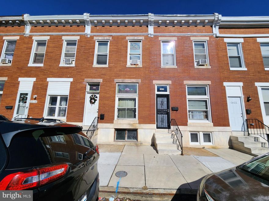 ONLINE AUCTION: Bidding begins 7/3/2025 @ 10:00 AM. Bidding ends 7/7/2025 @ 12:40 PM.  List Price is Suggested Opening Bid. 2 Story Townhouse located in the Darley Park area of Baltimore City. Residents can enjoy the nearby attractions such as Clifton Park, Clifton Park Golf Course, Erdman Shopping Center, Northeast Market, & John Hopkins Hospital. Property is Rented. Easy Access to Major Traffic Artery North Ave. Deposit: $7,500.