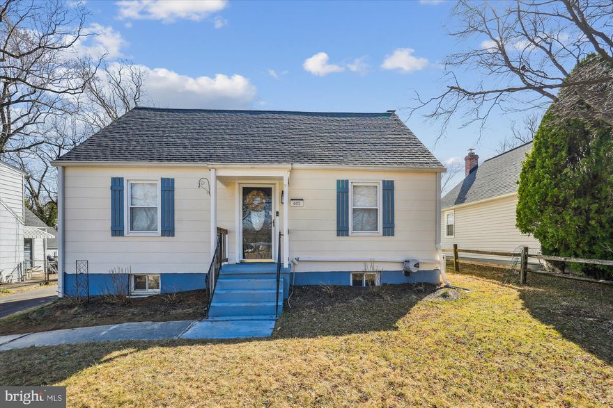 Welcome to 605 Rosemere Avenue, a delightful 4-bedroom, 2-bath Cape Cod that blends timeless character with modern updates. Nestled in a friendly neighborhood, this cozy home is perfect for first-time buyers or anyone looking for a charming and energy-efficient space to call home.

Step inside to find a warm, inviting interior with hardwood floors and plenty of natural light. The well-equipped kitchen offers functionality and convenience, while the cozy bedrooms provide a comfortable retreat. Recent updates make this home even more desirable, including a new roof installed in 2023, a new water heater in 2022, and energy-efficient ductless mini-split units added in 2023 for the upstairs bedrooms. The attic has been fully foam-insulated, significantly improving energy efficiency and helping to lower utility costs.

The charming backyard offers a perfect space for outdoor gatherings, gardening, or simply relaxing. The location is ideal, with two nationally recognized Blue Ribbon schools nearby—Saint Andrew Apostle School and Saint John the Baptist Catholic School—making it an excellent choice for families. Conveniently located near parks, shopping, and major commuter routes, this home offers a perfect balance of comfort, character, and convenience.