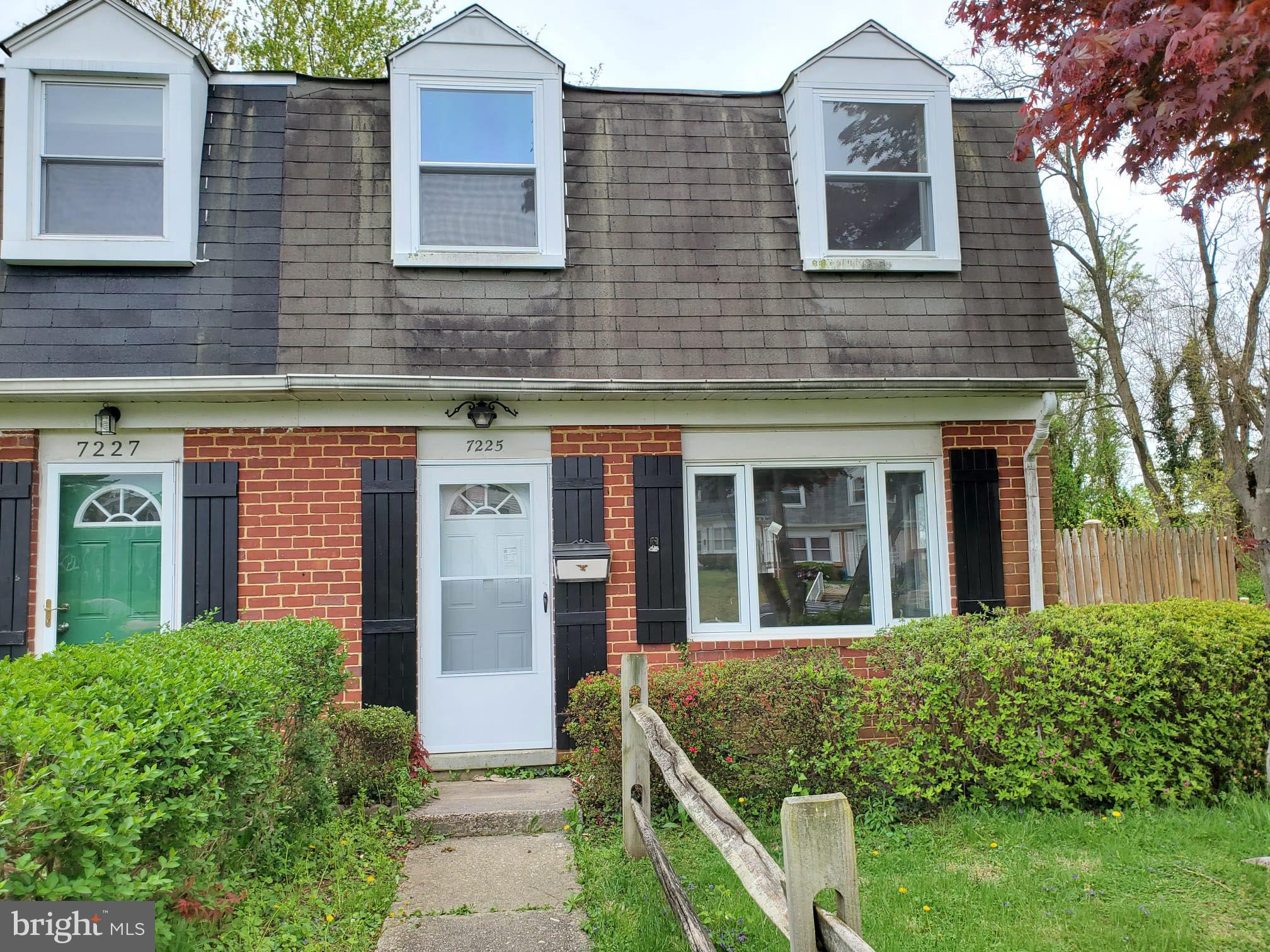Welcome to 7225 Sindall Rd! Beaultifully updated 4 bed 2.5 bath End of group Townhouse with master bedroom on the main floor. New kitchen, floors, paint, bathrooms, Central Air Condition, all updated can move right in. Fill out the application link on Rentspree. Apply here https://apply.link/7XA5ZFI