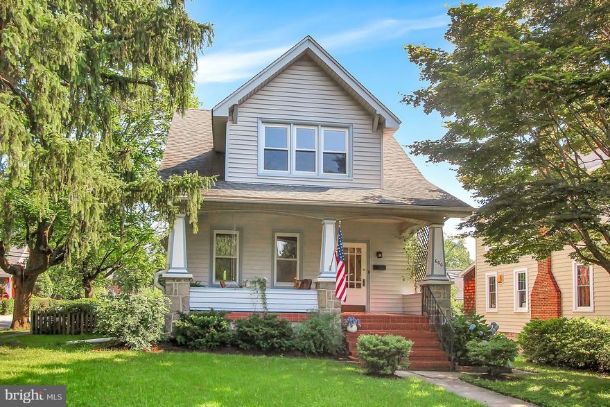 This wonderful home sits on one of the prettiest corner lots in Anneslie. A 2017 full kitchen renovation is every buyer's dream offering gourmet appliances, a large island and access to the DR, beautiful deck, foyer and living room! 1st floor powder & beautiful hardwoods. 3 generous bedrooms. Lovely side and rear yards lead to detached garage. Lower level family room, storage and laundry, too.