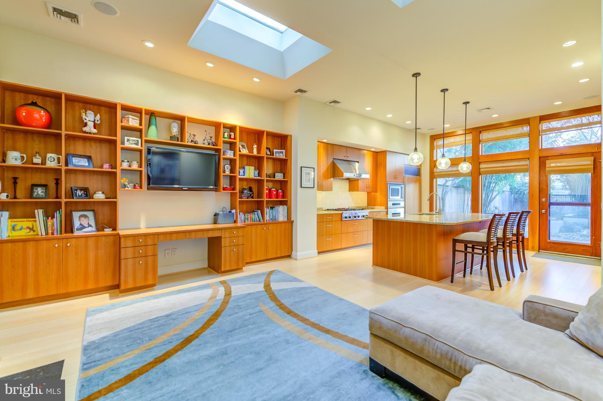 Rare opportunity to own a gorgeous, renovated 4 bedroom plus family room, 3.5 bath home on a landscaped parcel that runs street to street (and both lovely tree-lined blocks at that, 10th Street and Warnock). Prime Bella Vista location. Unparalleled outdoor space for Center City plus multiple car parking. This lot is so large it could be subdivided into a separate buildable lot and still have parking and fabulous outdoor space for both residences. Or build a large garage for your use with residence above for extra income, in-law suite, or guests. Or just use as-is (as the previous owners have) and enjoy an amazing home, bathed in all-day light, exceptional outdoor spaces, and of course, the parking. The home has an amazing layout and light open feel, along with hardwood floors and high ceilings throughout, spacious bedrooms, and a comfortable family room that opens to the stunning kitchen and overlooks the patio. Two fireplaces, another big outdoor space (2nd floor walk-out terrace), 2-zone HVAC, superb storage throughout, and more. Wonderful lifestyle and location, within blocks of all that Bella Vista, Italian Market, Wash West, and all that Center City has to offer (96 WalkScore!).