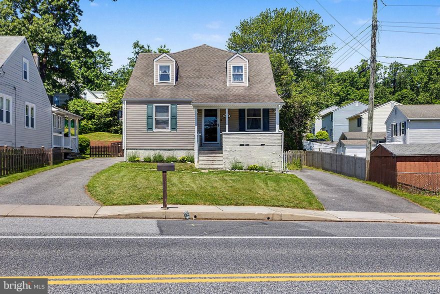 This beautiful Cape Cod features a spacious living area with welcoming gas fireplace, kitchen with granite counter tops, and a bright & airy sun room overlooking the backyard with an in-ground pool.  The main level also features 2 bedrooms and a full bath, while the upstairs boasts an open concept owners suite with a full bath and balcony overlooking the backyard.  The 4th bedroom on the second level is currently being used as a walk in closet.  The basement is finished and perfect for a family room or entertainment area.  Don't miss this one!