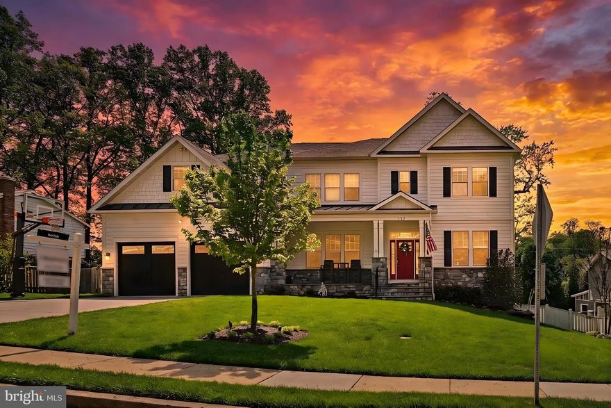 Prime Location & Modern Luxury in the Heart of Vienna: Experience the ultimate Vienna lifestyle in this stunning 2015 custom build by Reel Homes. Situated just one block from historic Church Street, this residence offers rare, effortless walkability to local favorites like the Vienna Town Green, the W&OD Trail, and seasonal town festivals. Families will benefit from a location within one of the area's most desirable school pyramids: Vienna ES / Thoreau MS / Madison HS, ensuring a world-class education just minutes from home.

Chef’s Kitchen & Elegant Finishes: Designed for both sophisticated entertaining and daily comfort, the main level features seamless hardwood floors that flow into a true gourmet kitchen. Outfitted with professional-grade Sub-Zero and Wolf appliances, this space is the heart of the home, perfect for everything from quick morning coffees to hosting elaborate dinner parties. The interior details are sleek and sophisticated, setting a tone of modern luxury that carries through the expansive upper-level bedroom suites and the durable, stylish LVP flooring of the lower level.

The Ultimate Oversized Garage with EV-Ready Tech: A rare find in the Town of Vienna, this home features an oversized two-car garage with individual doors, specifically engineered with extra height, width, and length. The space comfortably accommodates two full-size pickup trucks with enough clearance to fully open doors and exit the vehicles with ease. For the eco-conscious driver, a ChargePoint high-speed EV charger has been professionally installed and hardwired directly to the electrical panel, while the massive excavated storage area beneath the garage provides incredible space for tools, seasonal gear, or a workshop.

Entertainment-Ready Lower Level: The fully finished basement serves as a private sanctuary for recreation and wellness. Movie nights are elevated in the professional-grade home theater, featuring tiered stadium seating and movie-theater-quality picture and sound, while the adjacent full wet bar makes the space an entertainer’s dream. Fitness enthusiasts will appreciate the dedicated home gym, a custom-built SORINEX power rack designed to support rigorous training goals without ever leaving the house. Every secondary bedroom in the home has a primary-suite feel, with its own en suite bath and spacious walk-in closet for ultimate privacy.

High-Performance Infrastructure & Grounds: While many homes offer style, this property provides unmatched peace of mind through superior technical infrastructure. A commercial-grade Kohler 48RCL whole-home generator ensures you are never without power, and a multi-zone ductless HVAC system provides precision climate control in every room. An eight-zone, 22-speaker home audio system ensures you are surrounded by your favorite tunes at all times. The exterior is equally impressive, featuring extensive professional landscaping, an automated, 11-zone irrigation system, and sophisticated landscape lighting that creates a breathtaking evening ambiance across the pristine grounds.

This is a must-see home that represents a rare opportunity to own a high-spec modern build in the town’s most walkable and sought-after enclave.