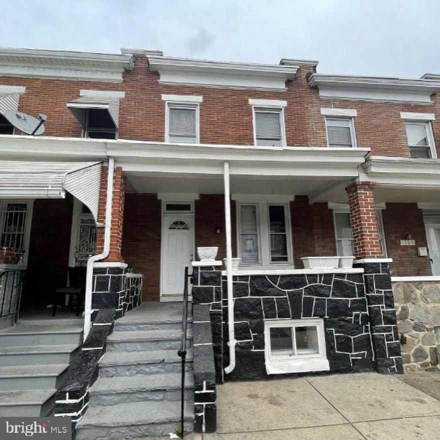 CALLING ALL INVESTORS WHO LOVE CASH FLOW CASH FLOW CASH FLOW!!! Look at this beautiful fully renovated rowhome that was rehabbed this year. It is a 3bed 2 bath rowhome located in the Berea community very close to Johns Hopkins and major highways. Lots of redevelopment in the area. The property had electrical, kitchen bathroom and plumbing updated this year. With a brand new HVAC system installed. Lots of developments and rehabs currently going on in this area.  Property is rented for 1400 A  MONTH EXCEEDING 1% RULE. Schedule a showing today this property won't last long with this great cash-flowing turnkey property!!!!

Title work is completed and ready to close!!

 Lead and rental certs available. 

TENANT OCCUPIED FOR SHOWINGS LOOK AT REMARKS.