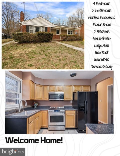 7212 BELTZ DRIVE DISTRICT HEIGHTS MD 20747