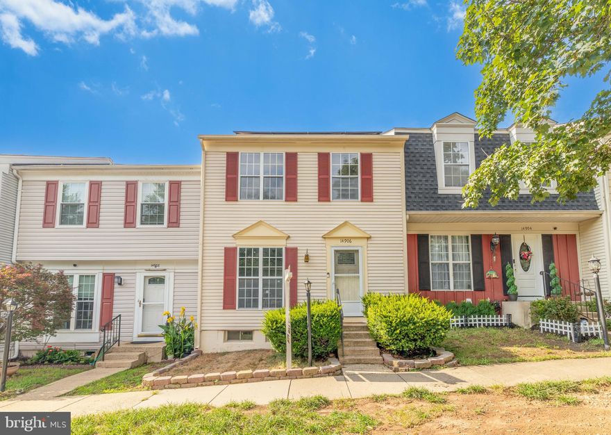 Welcome to 14906 Lady Madonna Court — a cheerful and beautifully updated townhome that’s ready to welcome you home! With three finished levels, a newer roof, energy-saving solar panels, fresh paint, and all-new flooring throughout, this gem blends classic charm with everyday comfort right in the heart of Centreville.

Whip up your favorite meals in the bright, happy kitchen featuring stainless steel appliances and plenty of natural light. The separate dining area opens right out to a private deck — perfect for sipping your morning coffee, hosting summer BBQs, or just soaking up some sunshine. The spacious family room on the main level is cozy, inviting, and made for relaxing or entertaining friends and family.

Head upstairs to find a peaceful primary bedroom with its own ensuite bath, plus a second sunny bedroom and a full hall bath — great for guests or your dream home office. Downstairs, the fully finished lower level offers a third bedroom, another full bathroom, and walk-out access to a fully screened in patio with a yard that opens to common area — a great space for pets, gardening, or just kicking back on the weekend.

And here’s a bonus: the backyard backs right up to the scenic Cub Run Stream Trail, so you’ve got nature, walking paths, and fresh air just steps away! Plus, you’ll enjoy the convenience of two reserved parking spaces right outside your door.

Tucked close to local parks, a tot lot, commuter routes, and everyday shops and restaurants, this home is the perfect mix of charm, space, and convenience — a real win in one of Centreville’s favorite neighborhoods!