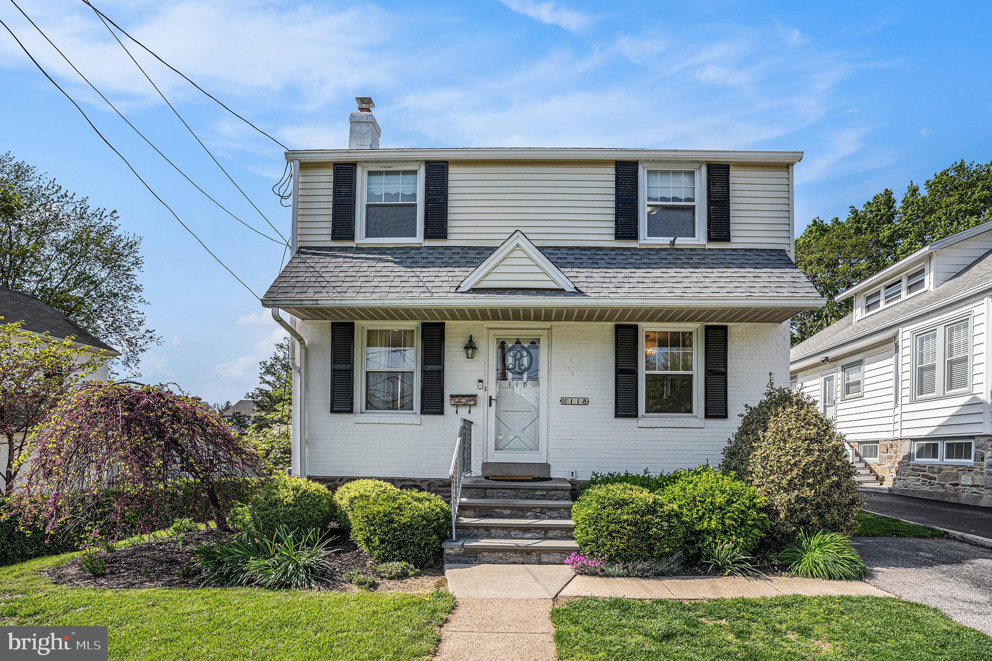 Welcome to 118 Colfax Road! Nestled in the heart of the highly sought-after Paddock Farms section of Havertown, this charming home offers warmth, space, and versatility. Step inside to find beautiful hardwood floors and a sun-filled formal living room that creates a welcoming first impression. To the right, a formal dining room leads into the kitchen, complete with granite countertops and ample cabinetry.
At the back of the home, you'll find a spacious bonus room, perfect for a family room, playroom, or workout space, complete with a convenient half bath. Upstairs, there are three comfortable bedrooms and a full bathroom.
Step outside to your private backyard oasis featuring a covered patio that is ideal for relaxing evenings or weekend entertaining. Add an outdoor TV and you're all set! The large yard also includes a storage shed and plenty of space to enjoy the outdoors. Don’t miss your chance to make this home your own!