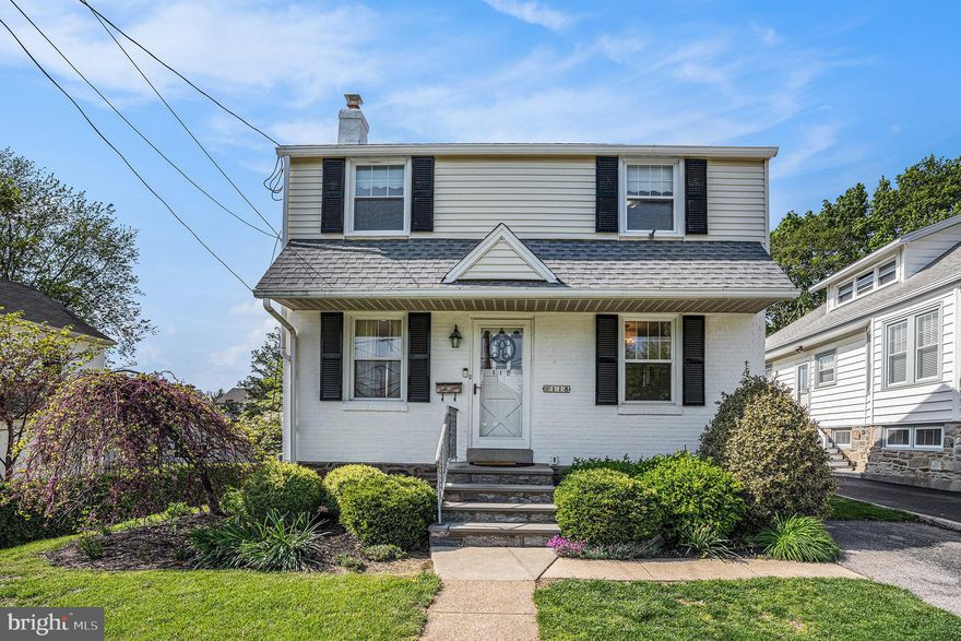 Welcome to 118 Colfax Road! Nestled in the heart of the highly sought-after Paddock Farms section of Havertown, this charming home offers warmth, space, and versatility. Step inside to find beautiful hardwood floors and a sun-filled formal living room that creates a welcoming first impression. To the right, a formal dining room leads into the kitchen, complete with granite countertops and ample cabinetry.

At the back of the home, you'll find a spacious bonus room, perfect for a family room, playroom, or workout space, complete with a convenient half bath. Upstairs, there are three comfortable bedrooms and a full bathroom.

Step outside to your private backyard oasis featuring a covered patio that is ideal for relaxing evenings or weekend entertaining. Add an outdoor TV and you're all set! The large yard also includes a storage shed and plenty of space to enjoy the outdoors. Don’t miss your chance to make this home your own!