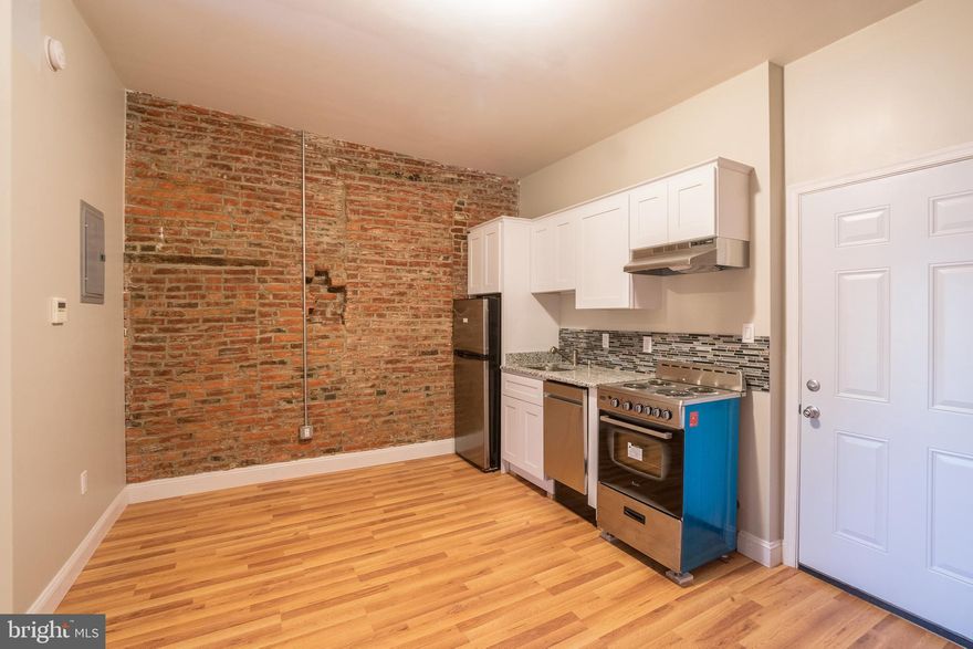 *Available NOW!*

Renovated 1 bedroom, 1 bathroom apartment in a great location at 1126 E Passyunk Ave! Situated on the 3rd floor of the building, this apartment has charm and modern amenities including exposed brick, pristine hardwood floors throughout, central air conditioning, and in-unit laundry! The kitchen features a brand new refrigerator, electric range with range hood, dishwasher, and granite countertops for your cooking needs. The tiled full bath has a shower/tub and traditional vanity, while the adjacent bedroom offers great natural light and its own closet. You are sure to also enjoy being within close proximity to nearby neighborhood attractions like the Italian Market, South Philly Barbacoa, Pat’s King of Steaks, Geno’s Steaks, Garage Passyunk and more!

Lease Terms: Generally, 1st month, and 1 month security deposit due at, or prior to, lease signing. Other terms may be required by Landlord such as last month's rent upfront. $65 application fee per applicant. Tenants are responsible for: electricity, gas (if applicable), cable/internet and $10/mo technology fee. Water is a flat monthly fee of $60. Additional fees or requirements may be applicable for units with Homeowners or Condo Associations. Landlord Requirements: Applicants to make 3x the monthly rent in verifiable gross income, credit history to be considered, no evictions within the past 5 years, and must have a verifiable rental history with on-time rental payments. Exceptions to this criteria may exist under the law and will be considered. Cosigners will be considered.

*Sorry, no pets