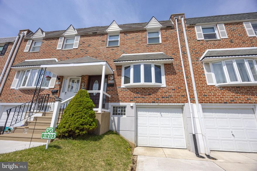 MULTIPLE OFFERS! Offer deadline - 4-24-25 at noon. Welcome to this beautifully maintained rowhome in the highly sought-after Parkwood neighborhood! This nicely appointed townhome features a spacious and bright living room and dining room, complemented by beautiful hardwood floors. The modern kitchen boasts stunning granite countertops and stylish finishes. Off the dining room you will find a spacious and lovely deck for outdoor relaxing and entertainment.  The second floor offers 3 great sized bedrooms, tons  of closet space and a renovated bathroom with skylight! If you need more square footage, there is finished walkout basement with a powder room.  Concrete patio and fenced backyard, a private driveway, and a one-car garage with basement access for added storage. The home’s incredible location offers easy access to great shopping, 
 close  to public transportation and major routes like Route 1, I-95, the PA Turnpike, and nearby commuter train stations. Don’t miss this opportunity to own a move-in ready home in a prime location!