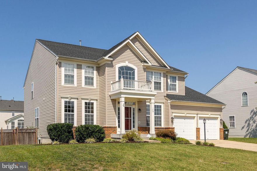 Well cared for home just under 3,500 finished sq ft on the upper 2 levels. Beautiful kitchen with large center island. Huge master suite with large walk in closet. Master bath has a large tub, separate shower and double vanities. All bedrooms have walk in closets. Full unfinished basement for you to use your imagination on what the possibilities could be! Oversized garage for storage or possible 3rd car. Deck on the back of the home for entertaining with a fenced in back yard. New LVP flooring and Freshly painted! Pets Case by Case