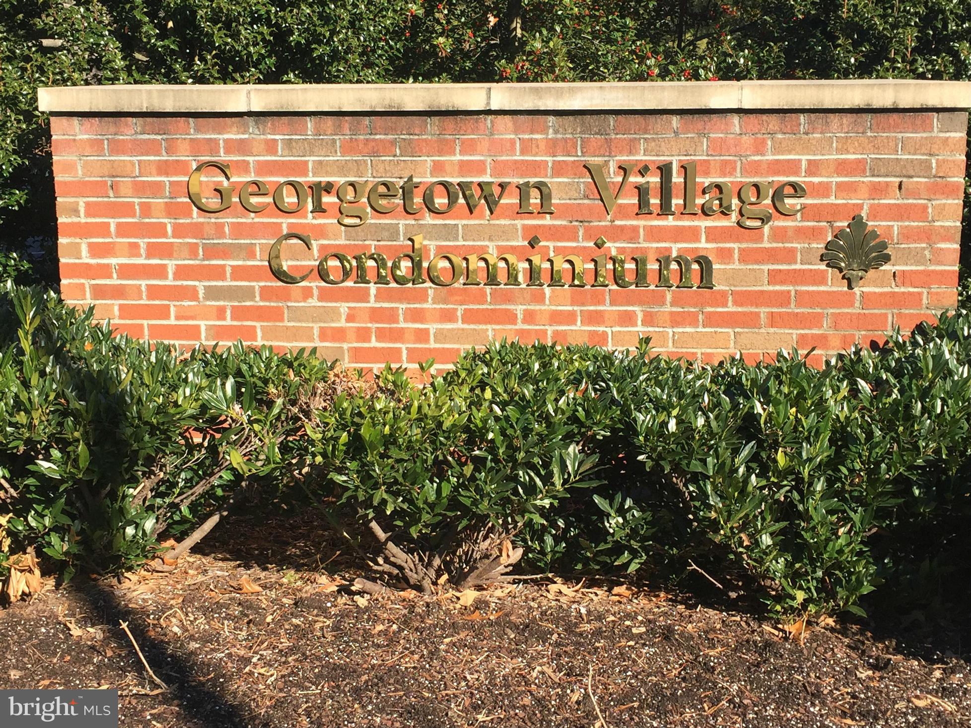 Rarely available large 2 bdrm +den, 2 ba with balcony 1,400+ sq. ft. available for rent in sought after Georgetown Village Cdm. Tree lined gated community offers secure entrance, in unit laundry, updated eat-in kitchen, freshly painted, new carpeting throughout, separate storage, and tons of closet space. Convenient to public transportation. $50.00 app fee, $200.00 move-in fee. 1 year min lease.