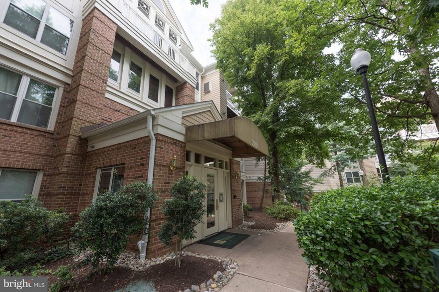 Updated 1 bedroom unit. Granite countertops and new appliances.  Renovated bathroom with lots of storage; walk-in closet. Close to metro and Dulles Tollway.  Water included in rent. Ground level patio. Washer and dryer in unit. Community amenities include gym and access to two community pools.