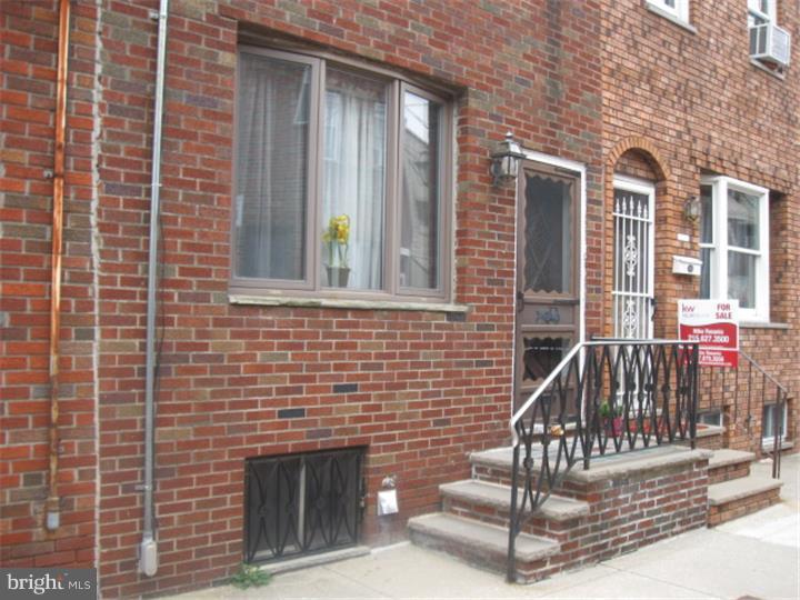 A rare and affordable find on this sweet Pennsport block. Close to the parks and attractions that make Pennsport and South Philly so desirable, this home features roof, soil line and electric systems upgrades. Living/dining room combo, semi-mod eat-in kitchen, 1st floor powder room, 2 good size bedrooms and an newer bath make up the configuration. Whether speculating for renovation, or moving in and fixing it your way, there are few nicer blocks than this friendly and continually rapid growing section.