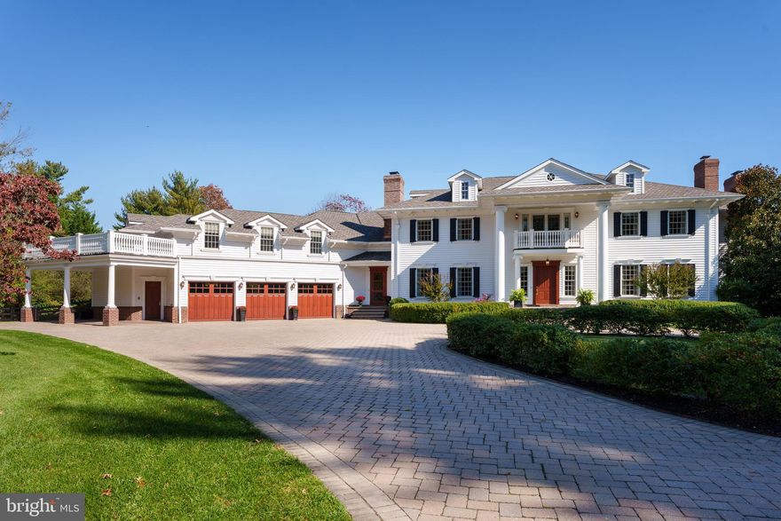 The privacy of a country estate - so close to everything!
Experience total privacy and tasteful luxury on nearly five gated and fenced acres, along with unparalleled convenience to everything that makes the Princeton area so desirable. A selection of elite schools are moments away, commuter trains to NYC and Philadelphia are within a quick drive, and easy access to two international airports and two local airports make travel so much freer. Constructed of the best materials for a seasoned builder’s own family and then maintained to the highest standards, the entire house retains a like-new air. Neutral colors and classic millwork are a timeless backdrop for any decor ranging from highly traditional to boldly playful to simply modern. The graceful foyer and entertaining rooms make a grand statement upon entry, while rooms spanning the rear all open to the outdoors, where the fresh country air immediately puts everyone at ease. A thriving magnolia is the natural centerpiece of the rolling backyard ringed with majestic trees. An area designated for a future pool is tucked to the side near the mud entry, complete with canine amenities and a second half-bath. The kitchen is designed to make hosting as smooth as can be with a walk-in pantry, fridge drawers and every cooking necessity, from double ovens to a professionally-sized Wolf range. A wine cellar, a bar off the knotty pine library and a bar serving the lower level theater room mean refreshments are always close at hand when guests arrive. The fully finished basement also includes a rec room and a gym with a generous sauna and nearby full bath. Upstairs, all five bedrooms are treated to deep soaking tubs, customized closets and access to a deck for the best views of spectacular sunsets and magical moonrises. The primary suite is extra heavenly with two gas fireplaces, one of them warming the airy bath with an oversized multi-head shower. The house was wisely planned to accommodate an elevator, should the need arise, and all systems are state-of-the-art for optimal efficiency. Really nothing was forgotten and no compromises made at this stellar property with a Princeton address. Owner is NJ Licensed Real Estate Agent.