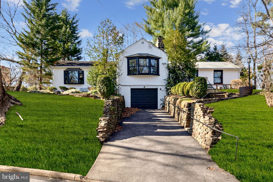 Stunning Modern Ranch with Spacious Layout & Gorgeous Natural Light in Elkins Park!  Welcome to this beautifully updated ranch-style home, offering the perfect blend of modern elegance and comfort. This spacious 2-bedroom, 2-bathroom home features a bright, open floor plan with thoughtful design elements throughout.
Step into the generous family room, which features a cozy gas fireplace, built-in shelving, and recessed lighting, making it an inviting space for gathering.  The large updated kitchen is complete with a center island with seating, stainless steel appliances, dining area and skylights that bathe the space in natural light. Just off the kitchen, a stunning solarium with expansive Velux skylights with auto-blinds, provides the perfect spot to relax and enjoy the view.  
There are two large bedrooms, both with their own bathrooms.  Right off of the primary bedroom, is a spacious primary bathroom that is a luxurious retreat, boasting a large walk-in shower with a built-in seat and rain shower-head,  a double vanity, and skylights for a spa-like ambiance.  The second bedroom features a private bath, built-in desk area with cabinets, which could also be used as a vanity, two beautiful bay windows with seating, and ample closet space.
Additional highlights include, Pella windows, freshly painted exterior, crown molding, a finished basement for extra living space, abundant closet storage, large half-acre lot, with stone patio and a prime location close to shopping, dining, and amenities.

Don't miss out on this exceptional home—schedule your private showing today!