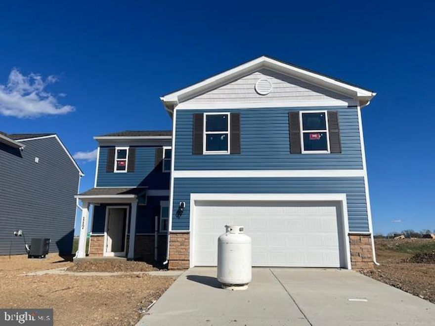 Available to move in 5/23/24! Please use 4699 Valley Pike, Stephens City, VA 22655 in your GPS to go to Valley View Community! This BRAND NEW  Deerfield model is a thoughtfully designed home with four bedrooms and two-and-a-half baths. The kitchen features a walk-in pantry and island. That island includes a sink, making it perfect for food preparation, and has plenty of room for stools, so you can entertain. The kitchen looks out over the open-concept dining area and great room. All four bedroom are upstairs along with the Laundry room. The master suite includes an en suite bathroom and a spacious walk-in closet. This home includes D.R. Horton's Home is Connected® package, an industry leading suite of smart home products that keeps homeowners connected with the people and place they value the most. The technology allows homeowners to monitor and control their home from the couch or across the globe. Valley View is centrally located between historic Stephens City and Winchester with easy access to I-81 and I-66. Appleland Sports Center is just down the street, offering mini golf, a driving range, a Par 3 golf course, go carts, and batting cages. The charm of Old Town Winchester is only 15 minutes away, offering a plethora of restaurants and shopping.