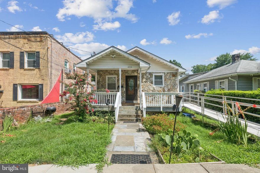 Welcome to 4216 Clay St NE, a freshly painted 4-bedroom, 3-bath single-family home available for lease in the Deanwood neighborhood of Washington, DC. This all-electric residence is equipped with solar panels to help reduce energy costs and includes smart home upgrades such as an Ecobee thermostat and Ring Pro floodlight cameras in both the front and rear. Inside, the thoughtfully designed layout includes a finished basement with a private entrance, full bath, new washer and dryer, and an additional utility sink. The kitchen features granite countertops, stainless steel appliances, and generous cabinet storage. Off-street rear parking provides added convenience in the city. Commuters will appreciate easy access to both Deanwood and Benning Road Metro stations, along with nearby bus routes. Enjoy proximity to Marvin Gaye Park, Kenilworth Aquatic Gardens, and the Deanwood Recreation Center. Local grocery stores, shops, and restaurants are all close by, and Joint Base Anacostia–Bolling is within a short commute. This rental offers comfort, flexibility, and modern amenities in a well-connected location.