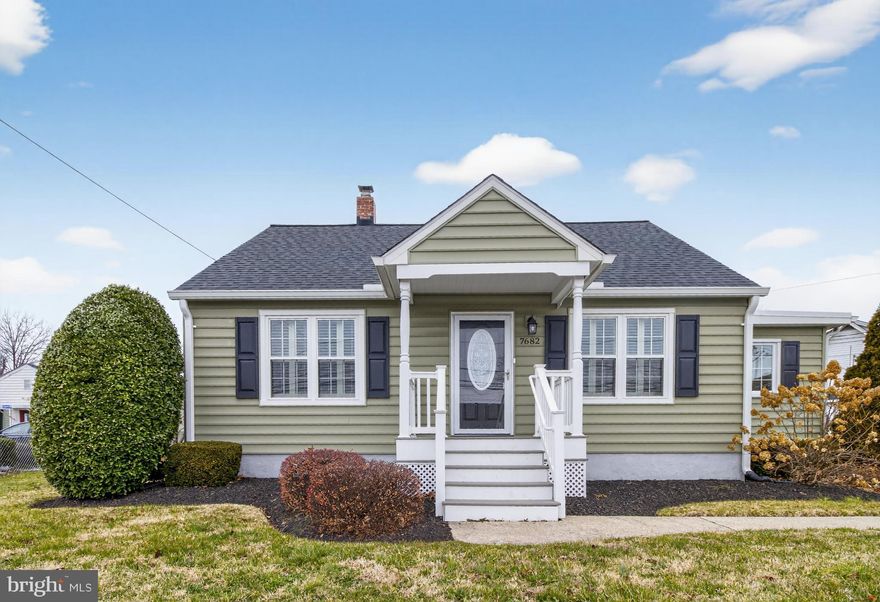 Welcome to this beautiful 3 bedroom, 2 bath Glen Burnie home offering comfort, convenience, and effortless everyday living. Positioned along a central corridor, the property provides quick access to major commuter routes, shopping, dining, and local amenities, making daily routines refreshingly simple. Fully remodeled in 2018, the home greets you with hardwood floors, fresh paint, crown molding, and charming shutters that set a warm and welcoming tone. The updated kitchen features ample cabinetry, granite countertops, stainless steel appliances, and tiled floors that extend into a sun filled breakfast area. Bright and airy living and dining spaces create an inviting setting for gathering and entertaining. Down the hall, a generously sized main level bedroom features a ceiling fan, spacious closet, and access to a beautifully updated bathroom highlighted by a white vanity, black fixtures, and a tiled tub/shower combo. A conveniently located stacked washer and dryer complete this level, making single-level living both easy and practical. The upper level includes two additional bedrooms with vaulted ceilings, efficient built-in wall drawers, and generous closet space, offering flexibility for guests, home office needs, or everyday use. The expansive lower level adds even more living space with a large rec room, a flex room with closet, and a full bathroom with walk-in shower. A second washer and dryer and a finished utility room provide excellent storage and added convenience. Outside, enjoy a fully fenced rear yard with a storage shed and plenty of room for play, relaxation, and pets. Nearby, Sawmill Creek Park offers a playground, tennis courts, skateboarding area, and open fields, perfect for getting outdoors without going far. The location truly shines, with its close proximity to the North Arundel Aquatic Center, shopping centers, banks, medical facilities, and BWI Airport. Easy access to Routes 100 and 97 connects you quickly to Baltimore, Washington, DC, Annapolis, Crofton, and Fort Meade. Don’t miss this!