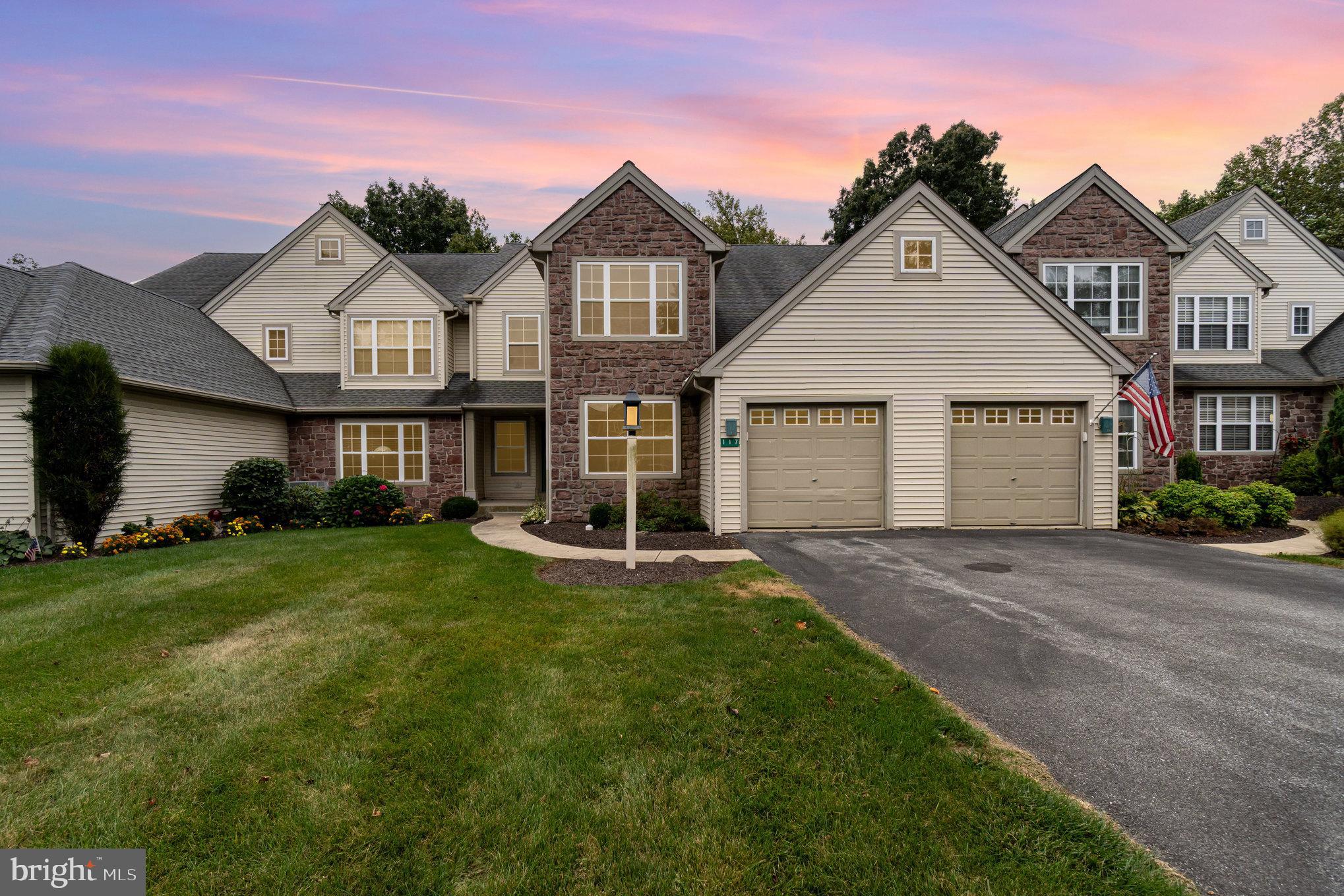 Welcome to 117 Hawk Valley Lane! Nestled in the scenic and serene Hawk Valley community, this spacious 4-bedroom, 3-bath home is ready for it's new owners!
Entertain in the large two-story great room with fireplace. The first-floor master suite is a true retreat, featuring a walk-in closet and private bath. The main floor also includes a second bedroom or office, second full bath, and laundry. Step out onto the deck for a peaceful outdoor escape with views of the surrounding natural beauty. Upstairs, a cozy loft area provides flexible space—ideal for a home office, reading nook, or play area, plus two additional bedrooms and one bath.
Each of the four bedrooms offers generous space, with multiple walk-in closets ensuring plenty of storage throughout the home. The home also features a full, unfinished walk-out basement, providing incredible potential for future expansion—whether you envision a home gym, game room, or additional living quarters.
Located in a quiet, desirable neighborhood with convenient access to local amenities, 117 Hawk Valley Ln delivers both charm and opportunity. Condo fees include water, trash, snow removal and lawn care. Don’t miss your chance to own this exceptional property in the heart of Lancaster County.