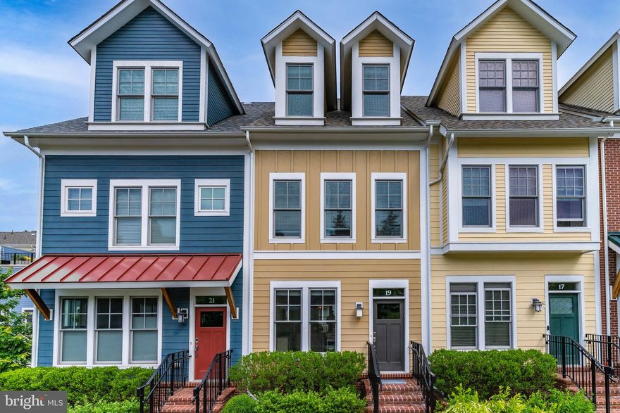 offers requested by 3pm Tuesday June 15th.  Chelsea Heights is intentional, efficient, and a better location does not exist.  This community was delivered in 2015 by renowned local developer EYA homes, on land that ha: seen many uses over the years.
This site was originally the homestead of George Washington Riggs, a co-founder of Riggs National Bank built-in 1858. The prominent, restored mansion in the community is the summer home he built for his family on what was originally a rural estate in "Sligo" before Silver Spring was even named as a city outside of a young Washington DC.
The craftsman style throughout the community grants the homes a timeless and clean aesthetic that will always be architecturally significant and desirable.  19 Ellsworth heights was the model unit for this "Andrews" floorplan when the community was first delivered and offers outstanding options and finishes at a more accessible price point relative to the other layouts in the development.  
The entire home is energy efficient and the community earned a LEED certification when delivered as a part of EYA's commitment to green building standards. The main level is bright and spacious with transom windows over the front and back door allowing for diffused natural light to permeate the space from sunrise to sunset.  The hardwood floors are like-new and there is crown moulding + recessed lighting as well.
The kitchen has a functional and open layout with an oversized, deep stainless steel under-mounted sink, granite countertops, custom cabinets, and glass-tile backsplash to bring all the colors and design together.  All appliances are stainless steel and have sleek and modern fixtures to match.
There is a deck off of the living room that has a gas grill and table space for convenience.  There are 3 generous bedrooms all on the upper two levels of the home with ensuite bathrooms. The primary bedroom features a walk-in closet and private bath with over-sized double vanity, and a shower with frameless glass doors.
Laundry is on the bedroom level for convenience and the top floor of this home features three distinct and flexible spaces.  The private roof terrace is a great space for enjoying the sunsets as it faces northwest and grants the owners a peaceful view of the community and parks nearby. The loft space is great for a play area or exercise space and a third bedroom is a great option for work from home or remote education. Additionally, there is bonus storage on the top floor and a second HVAC system to efficiently and comfortably enjoy the entire home year-round.  The lower level features a 2 car garage with extra storage space as well as a half bath for guests to use.
Downtown Silver Spring  is all about convenience and the chelsea heights community is extremely close to all the things people in downtown Silver Spring pay a premium to have right outside their front door.  From Whole Foods just across the parking lot to veterans plaza and Ellsworth parks for outdoor recreation, to destination attractions like the movie theatre, dave and busters, and the farmers market on weekends, living here will leave plenty of options for the new owners and all their guests to enjoy. Metro, bus and upcoming purple line make transportation and commuting from here a breeze, and quick access to main roads give you a straight shot downtown or to the beltway for commuting by car.  If you are looking for a newly constructed home that has been well maintained and is close to great amenities, look no further. welcome home!