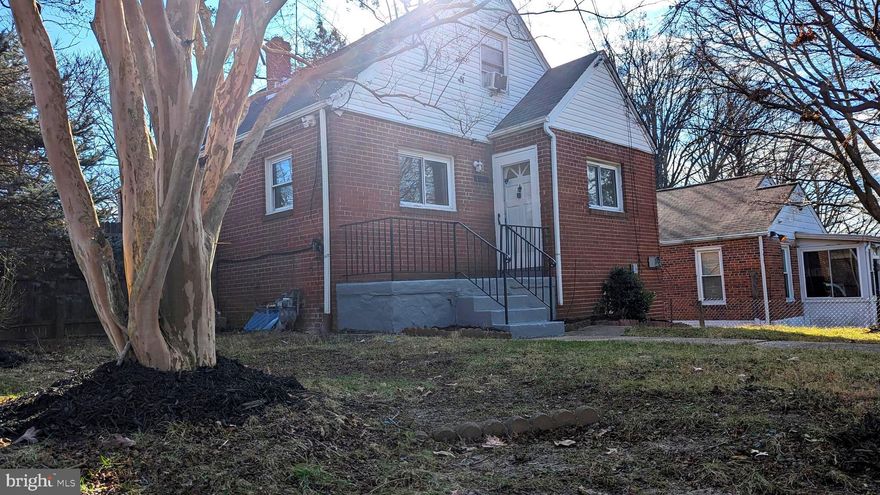 This stunning single-family home, nestled near the DC area in Maryland, is ready to impress with its blend of modern updates, spacious living, and convenient location. Boasting 1,836 square feet (including the finished basement), this 4-bedroom, 2-bath beauty is perfect for growing families or those seeking a comfortable retreat.

Step inside and be greeted by:

Gleaming hardwood floors and fresh paint throughout, creating a bright and inviting atmosphere.
A fully renovated kitchen that's a chef's dream, featuring sparkling stainless steel appliances and sleek granite countertops.
Four generously sized bedrooms, each offering a peaceful haven to unwind.
Two modern full bathrooms, ensuring convenience and comfort for everyone.
A finished basement that expands your living space, perfect for a home theater, playroom, or additional living area.
Beyond the walls lies a lifestyle you'll love:

Enjoy the vibrant energy of the DC area while maintaining a tranquil suburban escape.
Nearby schools, parks, and shopping centers provide all the amenities you need.
Easy access to major highways makes commuting a breeze.