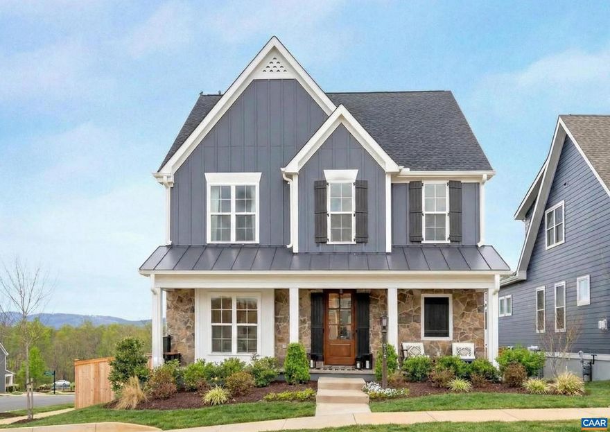 Old Trail Single Family Homesites Now Available! Located in the newest and final section of Old Trail Village, this Hampton plan offers a perfect balance of comfort and function. The lower level rear entry Garage leads right into a finished Basement Rec Room, Bedroom & Full Bath. Then head upstairs to a light-filled main level featuring a private study, large dining room, upgraded Kitchen with large walk-in pantry, an open-concept great room and large rear deck. The 2nd floor is home to an oversized Primary Suite, 2 secondary bedrooms and a large full bath for them to share + a conveniently located Laundry Room! High-quality finishes include 2x6 exterior walls, a custom Mahogany front door, wood shelving throughout, and a zoned 15 SEER HVAC system. And with the ability to make interior selections alongside our talented Design Coordinator, you can truly design the dream home you've always wanted and move-in in the Fall of 2026!,Granite Counter,Maple Cabinets,Painted Cabinets,Wood Cabinets