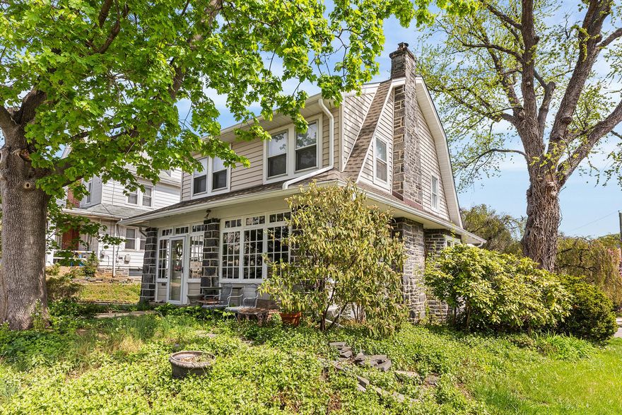 Renovated 4 bedroom traditional home, conveniently located near the edge of Haverford and Upper Darby Townships with easy commute to Center City and the Main Line. The current owners have recently added new heating and cooling systems, new kitchen and new windows. 

Spacious, updates primary bath with skylight and vaulted ceiling, first floor bathroom, plus a lower level full bath. Lower level workspace or in-law suite can use separate entrance - with access to the attached garage with off-street parking on a large corner lot with mature plantings and specimen trees.

Kitchen with breakfast bar is open to the dining room, which connects to the spacious living room with fire place and the rear sun porch. An additional enclosed front porch adds more space for entertaining and enjoyment. 

Three ample bedrooms on the second floor, plus an additional bedroom on the third level for added flexibility of use. Showings by request. Don't miss this solid, classic home with charm and character in a quiet but convenient location.