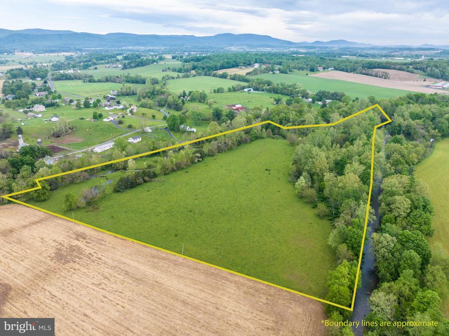 Walk out the front door of your future home and enjoy your own private access to the North River in Augusta county. With over a quarter mile of frontage along the tranquil North River and 1000'+/- of road frontage along Millers Saw Mill rd., this unique property offers endless possibilities. Ideal for agriculture pursuits, it features almost 20 acres of already fenced-in pastures that are currently being grazed by cattle. With Class II soils abundant on this property, those looking to pursue row crop production will find fertile tillable ground. The level grade of the land presents multiple potential build sites, allowing you to craft your dream home amidst panoramic views of the Allegheny Mountains and the picturesque Shenandoah Valley farmlands. Less than a 10-minute drive to both the charming town of Bridgewater, and Virginia's most famous fly-fishing destination, Mossy Creek, enjoy the perfect blend of the outdoors and convenience. 

*Please schedule showings with agent. Land is currently being used to graze cattle. Gate must remain shut at all times.