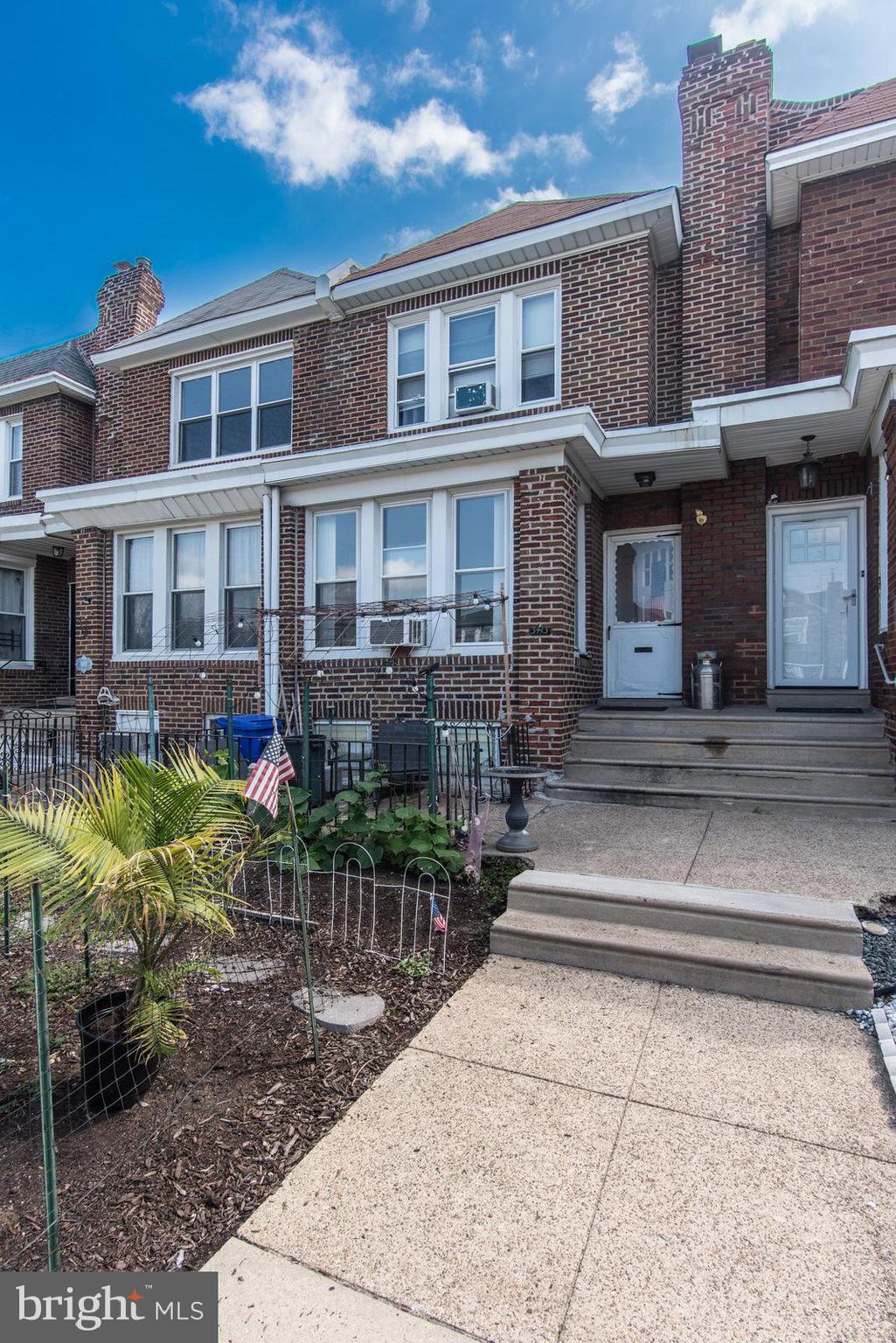 Check out this 1+1 West Mayfair duplex with large front yard, patio, finished basement and rear driveway. The interior of the duplex offers a main foyer entry granting access to the 1st and 2nd floor doors. The 1st floor features a large living room with wall-to-wall carpet, ceiling fan and windows with tons of natural light. Spacious eat-in-kitchen with plenty of newer cabinets, gas range, dishwasher and refrigerator. The hall bath is 3-piece ceramic tile with vanity. The bedroom is large with closets, ceiling fan and wall-to- wall carpet. The 1st floor unit also has access to the partially finished basement that goes the complete length of the home. The basement offers a laundry area and utility area in addition to tons of storage and exit to rear driveway. The 2nd floor is also spacious, featuring a large living room with wall-to-wall carpet and ceiling fan. The eat-in-kitchen with plenty of newer cabinets and counters also features refrigerator, microwave, gas range and dishwasher. There is a very convenient designated laundry area with a washer and a dryer in the apartment. The bedroom is also large with closet, wall-to-wall carpet and ceiling fan.
This duplex offers a ton of storage not just in the basement but closets galore in each unit. Roof Newer (2020) Silver Coated in (2024). 200amp Service (100amp for each unit). 2 Water Heaters (2022). 1st floor Heater (2023). Separate utilities with separate heaters, water heaters and electric. Close to Shopping, Transportation (4 blocks to the route 66 & 70), Holmesburg Septa Station, Schools, Playgrounds, Penny Pack Park, Churches, etc..