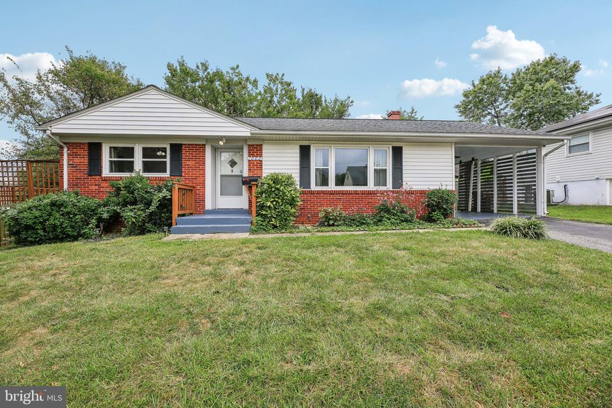 Welcome to this beautifully updated one-level, 3-bedroom home! Step inside and enjoy peace of mind with a well-cared-for property featuring modern upgrades throughout. The chef’s kitchen shines with stainless steel appliances, quartz countertops, and sleek finishes. Hardwood flooring flows through the home, adding both warmth and easy maintenance.

Additional highlights include a carport with extra driveway parking, washer & dryer, a backyard shed, and a spacious deck for outdoor enjoyment. With thoughtful updates and true move-in readiness, this home delivers comfort and quality all on one level.

Conveniently located near major highways, shopping, and dining—why rent when you can own? This gem is a must-see!