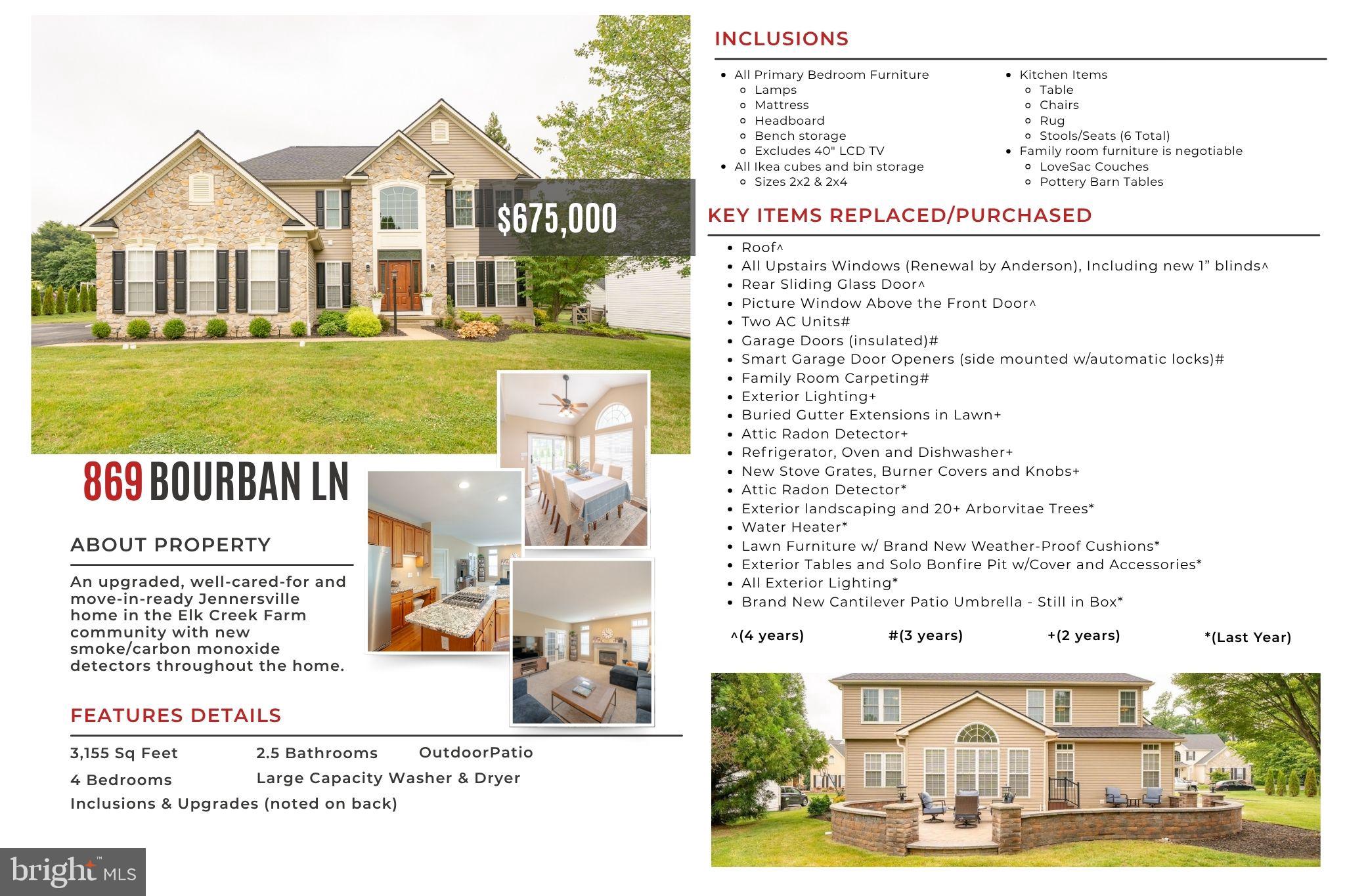869 BOURBAN LANE