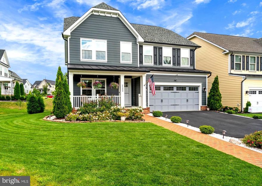 The only cul-de-sac lot single family home for sale in Potomac Shores. This home is so well cared for and has great street appeal from all angles.  One foot inside and you can’t help but notice the new wide plank engineers  wood flooring offering a seamless look on the mail level. The front room is used as an office, there is a formal dining room, kitchen and family room are across the rear of the home. Pay close attention to all the trim detail in foyer, the quartz counters, center island, linen glazed antique cabinets. Beautiful. Access to the rear landing  and steps down to the patio. Upstairs you will find four large bedrooms, and the owners suite features a soaking tub, stand alone shower and dual sink vanity. Head to the basement to find  a lush thick carpeted rec room, full bath as well as a large storage room and a walk-up exit to the rear yard. This home was built b Ryan Homes, it is a Milan floor-plan , has interior sprinkler system, gas fireplace, low e-lite windows, and ,the  most sought after color of James Hardie Siding. Potomac Shores is a resort style living community The HOA fee is $180 per month and includes 150/150 internet, the gym, all resident social events, trash pickup, snow removal, five miles of trails, as well access to The Shores Club. The community has many clubs for everyone’s tastes. Beer & Wine, Book Clubs, Cigar Meet-ups, Bunco, Bridge clubs,  Business Networking groups, Casker's Club, Garden Club and so many more.