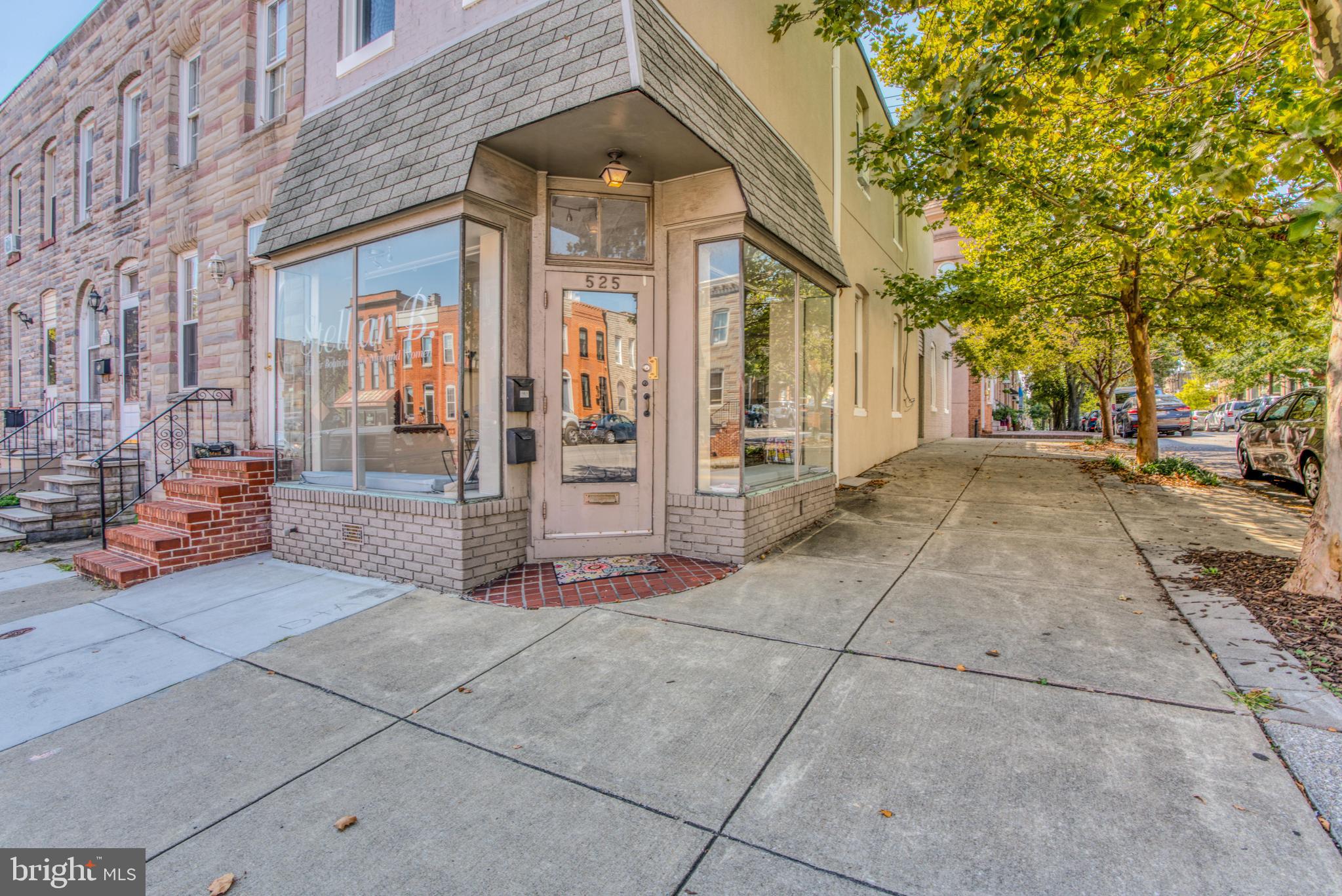 Welcome to 525 E Fort Ave, a unique mixed-use property nestled in the heart of vibrant Federal Hill / Riverside in Baltimore. This corner unit offers tons of versatility as a fully residential building or a mixed use commercial building, making it an ideal choice for entrepreneurs and homeowners alike. Spanning 2,180 square feet, this property boasts a thoughtfully designed layout that maximizes both space and functionality. The current commercial portion of this property, which could be converted back to residential living space, offers endless possibilities. Whether you're looking to establish a boutique, office, or studio, the flexible layout can accommodate a variety of business ventures. This prime location ensures high visibility and easy access, attracting foot traffic and potential clients. The residential area, perfect for an owner occupant or for instant rental income, features two spacious bedrooms, providing ample room for relaxation and rest. The main living area is a welcoming space, perfect for entertaining or unwinding after a long day. Large windows allow natural light to flood the interiors, creating a bright and inviting atmosphere. Outside, the property features a charming façade that complements the historic character of the neighborhood. With its strategic location, versatile layout, and ample square footage, 525 E Fort Ave is a rare find that promises both commercial opportunity and residential comfort. Don't miss the chance to make this exceptional property your own... Schedule a showing today and explore the endless possibilities!