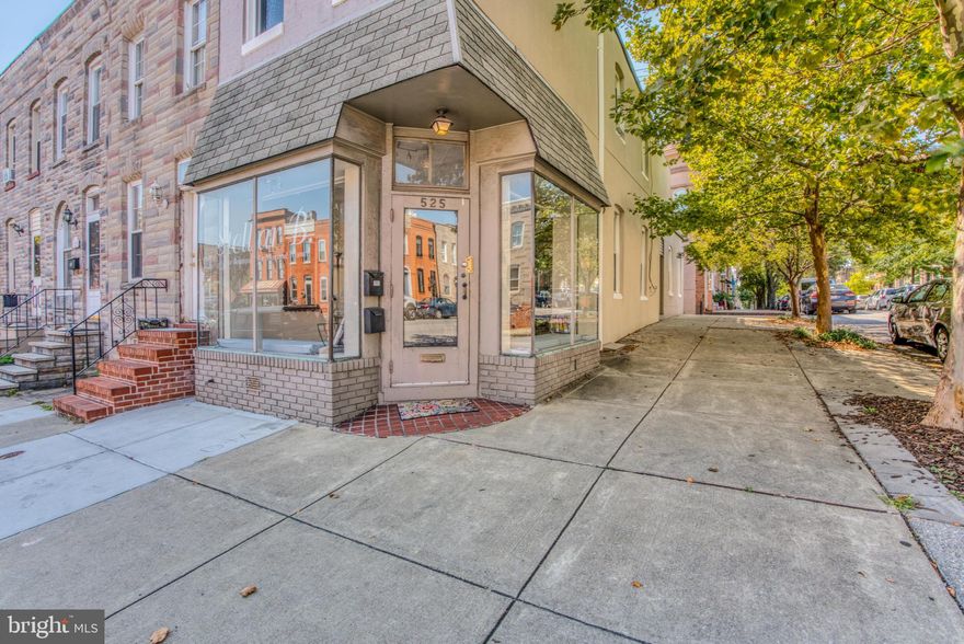 Welcome to 525 E Fort Ave, a unique mixed-use property nestled in the heart of vibrant Federal Hill / Riverside in Baltimore. This corner unit offers tons of versatility as a fully residential building or a mixed use commercial building, making it an ideal choice for entrepreneurs and homeowners alike. Spanning 2,180 square feet, this property boasts a thoughtfully designed layout that maximizes both space and functionality. The current commercial portion of this property, which could be converted back to residential living space, offers endless possibilities. Whether you're looking to establish a boutique, office, or studio, the flexible layout can accommodate a variety of business ventures. This prime location ensures high visibility and easy access, attracting foot traffic and potential clients. The residential area, perfect for an owner occupant or for instant rental income, features two spacious bedrooms, providing ample room for relaxation and rest. The main living area is a welcoming space, perfect for entertaining or unwinding after a long day. Large windows allow natural light to flood the interiors, creating a bright and inviting atmosphere. Outside, the property features a charming façade that complements the historic character of the neighborhood. With its strategic location, versatile layout, and ample square footage, 525 E Fort Ave is a rare find that promises both commercial opportunity and residential comfort. Don't miss the chance to make this exceptional property your own... Schedule a showing today and explore the endless possibilities!