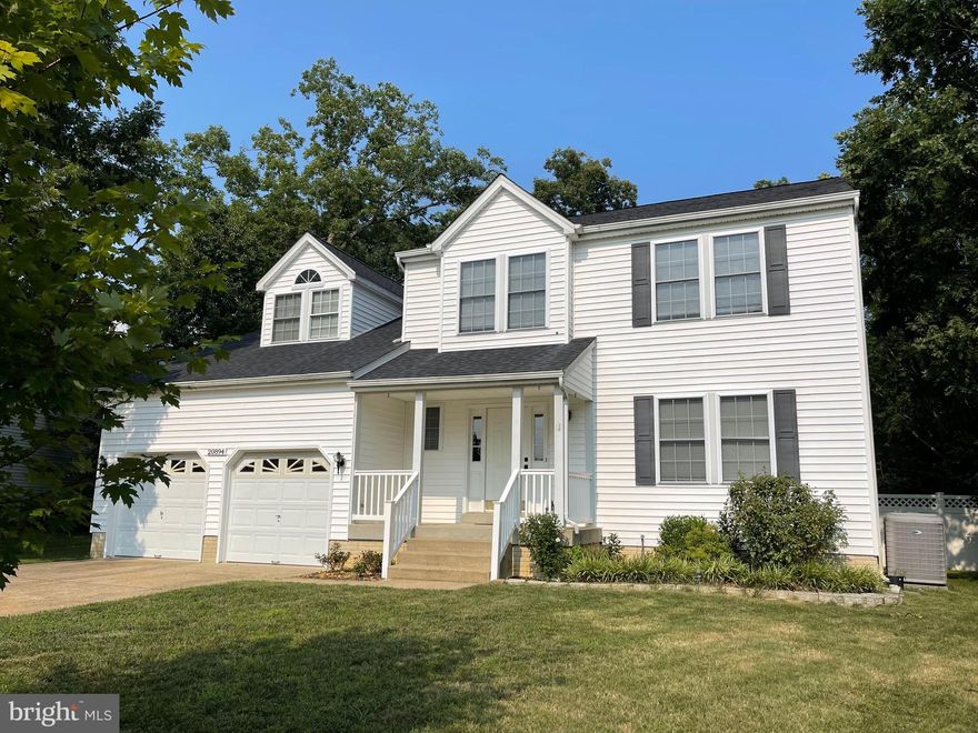 Welcome to this charming renovated colonial home nestled at the end of a tranquil cul-de-sac. Upon entering, you'll be captivated by the harmonious blend of modern updates and classic colonial charm. The inviting atmosphere boasts an open floor plan and high ceilings, creating a welcoming space.  Gleaming hardwood floors span the entire home, while fresh paint adds a clean and bright touch throughout.
The recently renovated kitchen is a culinary enthusiast's dream, featuring  quartz counters that add an elegant touch. Custom cabinets provide ample storage space, and the stainless steel appliances are both stylish and practical, making meal preparation a  pleasurable experience.  Kitchen opens to a generous family room as you'll find yourself drawn to the cozy gas fireplace and loads of natural light as  the sliding door seamlessly connects the indoor comfort with the outdoor views.

The primary bedroom with a vaulted ceiling that adds an airy and spacious feel to the room. The walk-in closet ensures you have plenty of room to organize your wardrobe, and the connecting bath features both a soaking tub and a separate shower, providing options for relaxation and convenience.
Upstairs, two additional bedrooms offer versatility, whether used as guest rooms, offices, or children's bedrooms. 
In the finished lower level, you'll discover a delightful  flex space with many options -perfect for entertaining, unwinding, having an additional bedroom or pursuing hobbies. A full bath on this level adds to the home's convenience and versatility.
Outdoor living is a delight in this property. An expansive deck awaits while the level yard, backing to trees, ensures privacy and a serene backdrop for outdoor activities. For added security and convenience, the yard is fully fenced,
Parking is never a concern with the oversized 2-car garage, offering plenty of space for vehicles, storage, or even a workshop.
New roof in 2019!
 Don't miss the opportunity to call this place home -