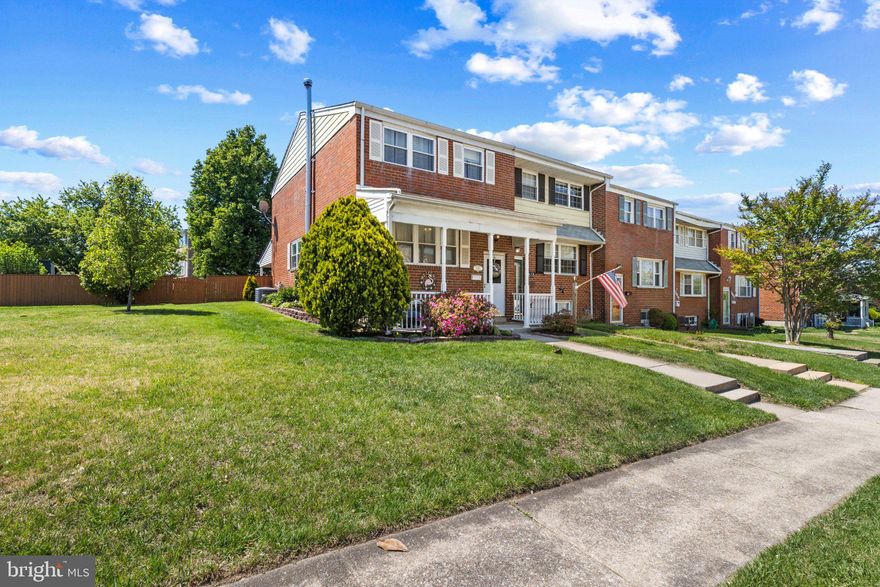 Welcome home to this beautifully maintained 3-bedroom end-unit townhome in the sought-after Huntsmoor Village North community. The upper level features all three bedrooms, including a primary suite with its own private half bath, along with a full hall bath to serve the additional bedrooms—offering both comfort and convenience.

Thoughtful updates throughout provide peace of mind, including an updated HVAC system, upgraded electrical, and fresh paint, creating a bright and welcoming atmosphere. As an end unit, the home enjoys extra privacy and an abundance of natural light.

The finished lower level expands your living space with a versatile oversized family room, rec area, or home office, and includes a conveniently located half bath on the same level—perfect for everyday living and entertaining.

Step outside to a generously sized yard, ideal for relaxing, gardening, or hosting gatherings. Combining space, updates, and a prime location, this move-in ready home is one you won’t want to miss!