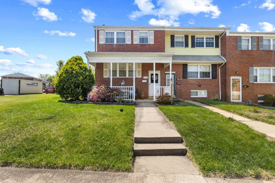 Welcome home to this beautifully maintained 3-bedroom end-unit townhome in the sought-after Huntsmoor Village North community. The upper level features all three bedrooms, including a primary suite with its own private half bath, along with a full hall bath to serve the additional bedrooms—offering both comfort and convenience.

Thoughtful updates throughout provide peace of mind, including an updated HVAC system, upgraded electrical, and fresh paint, creating a bright and welcoming atmosphere. As an end unit, the home enjoys extra privacy and an abundance of natural light.

The finished lower level expands your living space with a versatile oversized family room, rec area, or home office, and includes a conveniently located half bath on the same level—perfect for everyday living and entertaining.

Step outside to a generously sized yard, ideal for relaxing, gardening, or hosting gatherings. Combining space, updates, and a prime location, this move-in ready home is one you won’t want to miss!