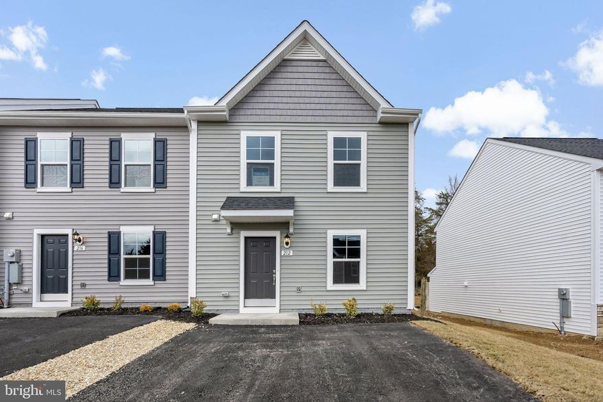 Buy Now****Wild and Wonderful Location Convenient to all the major highways (I81 and US 11) and 20 miles to Winchester, VA!  These 3 bedrooms, 2 ½ bath 2 level townhomes are nestled on a cul-de-sac with lots of great views!  Luxury Vinyl Plank on main level, Powder Room, Open Kitchen with oversized Island, Upgraded Cabinets, Quartz Kitchen Counter, SS Appliances flanked by the perfect Dining area.  Upstairs shows off three bedrooms, 2 full baths and a nice size back yard with attached Storage!  Some homes back to Trees but hurry in for best choice.  2 x 6 construction with R49 Attic Insulation, and a Full Builder’s Warranty!  It’s about the fun too… Harper’s Ferry Tubing, Hiking, Shepherdstown, Shenandoah Valley to name a few.  Lots of Shopping within 20 minutes of this tucked back community with Low $ HOA fees.  Ask the Builder’s Representative about Closing Cost Assistance and find out more about the 1st time Homebuyer Program here in West Virginia!  Hurry -these are Quick Move in Homes!