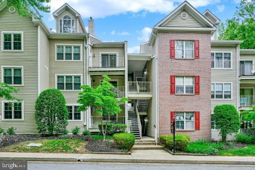 Condo will be available for showings on Saturday, May 16, 2026. Welcome to this beautifully maintained Condominium that is located in Pikesville Maryland! It's just a short walk to many shopping centers and dining restaurants.  This condo features 2 Bedrooms and 2 full bathrooms with a second floor loath for relaxation or entertainment needs. There is a balcony that has two entry ways. One is located from the master bedroom. The second entry is from the family room that is facing the beautiful greenery for your privacy. The family room has a lovely cozy fireplace .