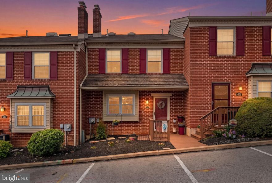 Welcome home to 651 Coates Lane, your impeccably maintained, beautifully updated townhome in the ever-popular Heritage Manor community. For the buyer who wants to move right in and start living, this home delivers genuine peace of mind, with a long list of recent improvements and a pre-listing inspection report. From the open-concept main living area to the large kitchen with a charming breakfast nook, the spectacular finished basement with a wet bar and ample storage, and the large primary bedroom with a renovated en suite bath, this home is the total package!

Inside the covered front porch, the foyer welcomes you with a storage nook and a coat closet to keep everyday essentials organized. The cozy living room features a bay window, a wood-burning fireplace with a mantel, and custom shelving perfect for displaying your favorite books and mementos. The living room opens seamlessly to the dining room, ideal for entertaining. The large kitchen boasts granite countertops, stainless steel appliances, tile floor and backsplash, a large pantry closet, and a charming breakfast nook with a built-in storage bench, all leading to sliding glass doors and a back deck built with low-maintenance composite materials. A recently refreshed powder room completes the main level.

Upstairs, the primary suite features newer carpeting, custom window treatments, two closets with built-in organizers, and an updated en suite bath with a vaulted ceiling and skylight that floods the space with natural light. Two additional good-sized bedrooms with updated flooring, a beautifully refinished staircase with a new runner, molding, and chair rail, and a hall bath with a tub/shower combination and storage complete the second floor, every detail a reflection of the exceptional care put into this home.

Downstairs, the finished basement is an entertainer's dream, outfitted with a custom quartzite countertop bar, sink, mini fridge, and gas fireplace. The basement also houses the laundry and utility rooms, with a newer washer and hot water heater, and a dedicated storage room, with additional storage under the basement stairs.

Out front, you'll find two assigned parking spaces plus flexible visitor parking. Enjoy exceptionally easy access to Route 202, 76, 276, and 476; the King of Prussia Mall; Valley Forge National Park; the Main Line; Costco, Wegmans, and Target; and the area's finest dining establishments, all just minutes away! Take a quick walk down Coates Lane to Bob Holland Park, where you'll discover a paved walking path, ballfield, basketball court, and brand new playground.

Homes with this level of care, attention, and convenience do not last long! Showings begin Thursday, 4/9. Open Houses Friday 12-2, Saturday 11-1:30, Sunday 11-1:30. 

Mortgage savings in the form of a 1-0 rate buy-down may be available to buyers of this home. Ask the listing agent for details.