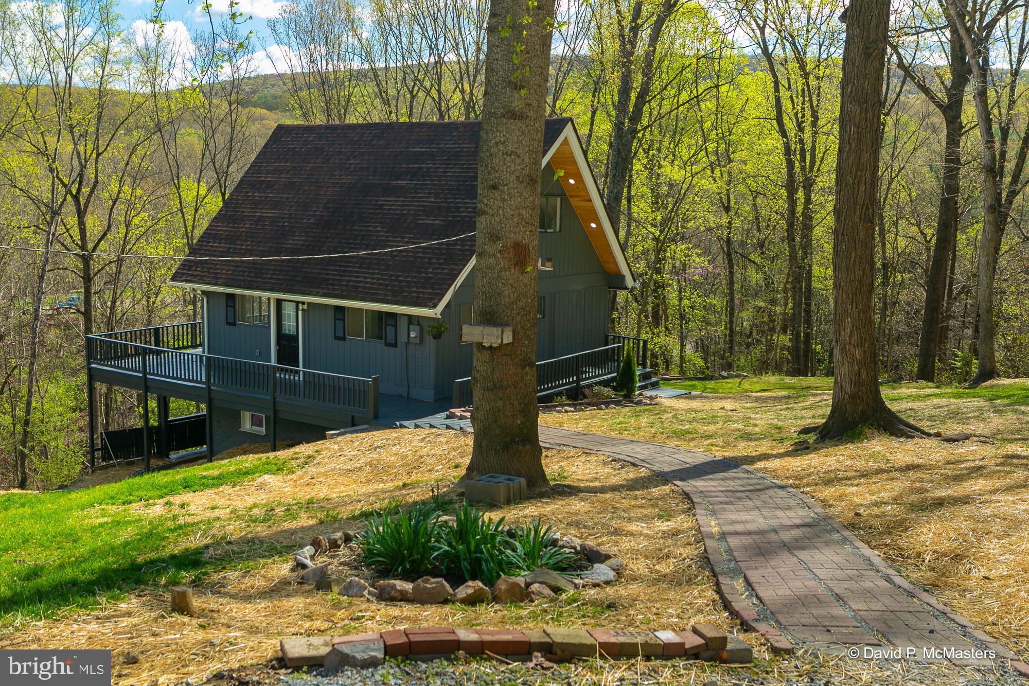 Amazing opportunity for a private fresh A frame under $400,000.00. Must see. Will not last long.