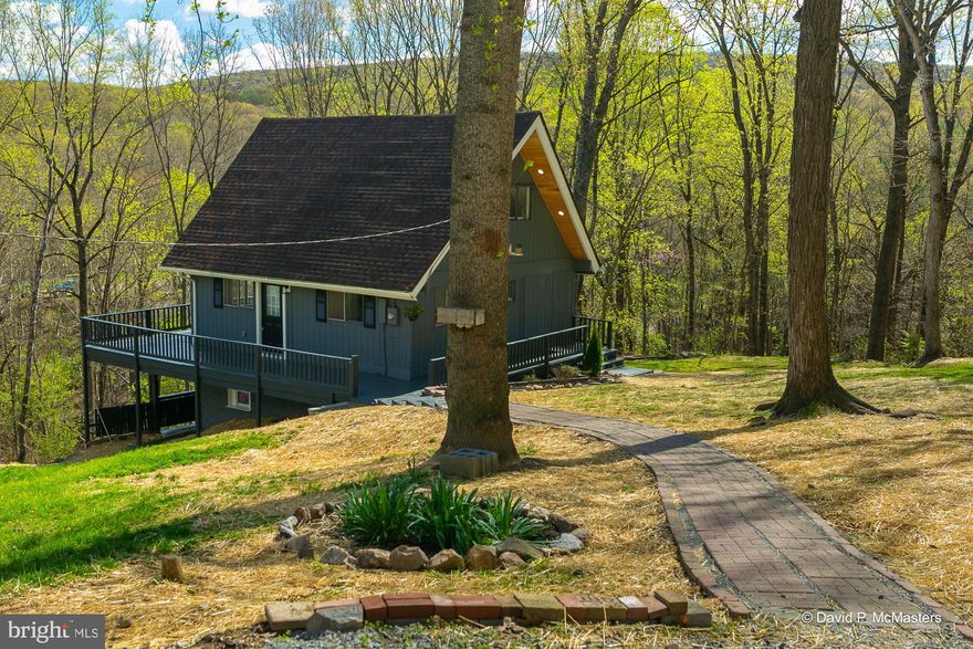 Amazing opportunity for a private fresh A frame under $400,000.00.  Must see.  Will not last long.