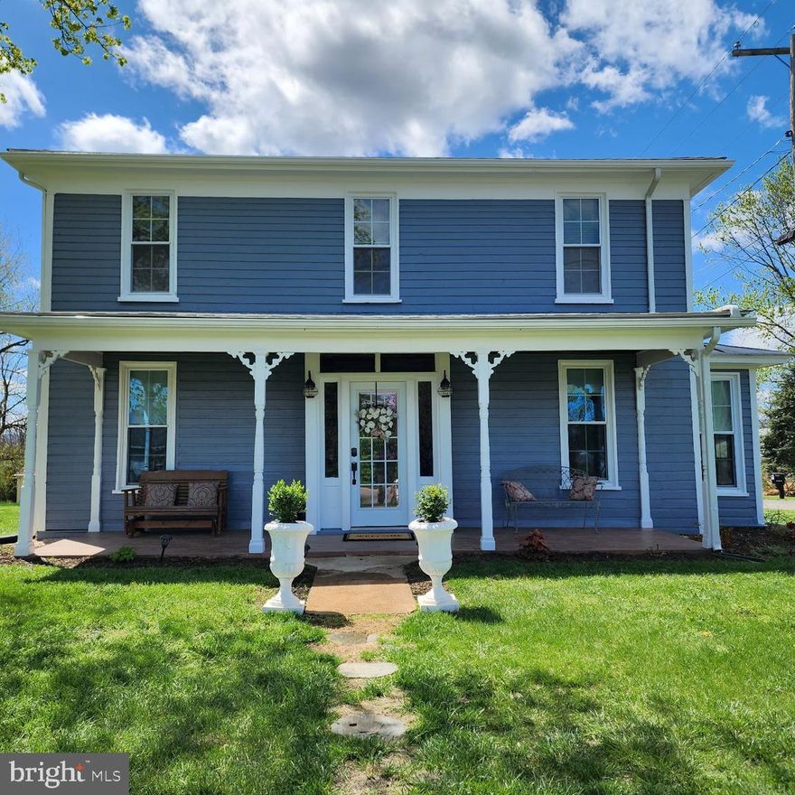 MULTIPLE OFFERS   DEADLINE IS MONDAY, APRIL 14th at 7:00 PM.  This renovated home seamlessly blends historical charm with modern comfort and efficiency. Nestled in the heart of Luray, this property has been thoughtfully updated while preserving its original character. Home and outbuilding freshly painted. Inside, you'll find: *Tongue and groove pine ceilings that add warmth and character. *Gorgeous hardwood floors that shine throughout. *A gourmet kitchen featuring sleek granite countertops and stainless steel appliances. *Multi-zone mini split systems optimal temperature control year-round. *Laundry room conveniently located on bedroom level. *Tiled bathrooms combine functionality and style. The exterior boasts a welcoming covered front porch, a Trex rear deck ideal for entertaining or enjoying the outdoors, and a large shed for additional storage. Additionally there have been 3 gravel parking spaces added behind the house off Fourth Street. >>Noteworthy<< Currently on hold for this fiscal year, the town has projected they will be extending the hike and bike trail that will continue to run from downtown to Ralph H. Dean Park, having an amazing playground and athletic facilities. The trail currently passes the Luray elementary and junior high schools. Don’t miss the opportunity to make this gem yours!
