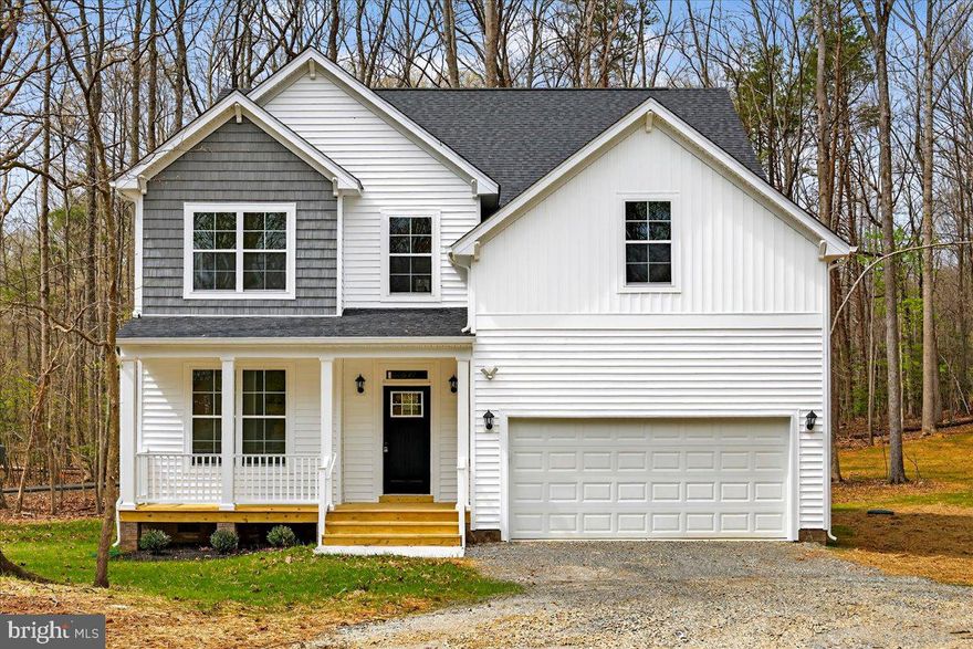 Lake Anna Waterfront Living at an Unbeatable Price
Welcome to a rare Lake Anna waterfront opportunity in the Covenant Coves community on the private side of the lake. This property includes Exclusive waterfront ownership conveyed by a deeded outparcel, located just 0.6 miles (about one minute) from the home. From the property, you’re able to view the waterfront, while also enjoying direct access to the lake, a shared dock, and the option to build your own boathouse—making lake life both affordable and effortless.
Introducing The Madison by Danaf Homes, a brand-new, thoughtfully designed home scheduled for completion in just weeks. Offering 4 bedrooms, 3 bathrooms, an open loft, and over 3,000 square feet of upgraded living space, this home blends modern design with relaxed waterfront living.
Luxury vinyl plank flooring flows throughout the main level and bedrooms, leading to a welcoming family room with a propane fireplace and designer slate surround—perfect after a day on the water. The chef-inspired kitchen features quartz countertops, an oversized island, farmhouse sink, upgraded stainless appliances, and crisp white cabinetry accented with matte black hardware. The dining area opens to the backyard, ideal for entertaining and outdoor gatherings.
The primary suite is a private retreat with a spa-like bath, dual quartz vanity, tiled shower, and soaker tub. A main-level bedroom and full bath offer flexibility for guests or a home office. Upstairs, a spacious loft, two additional bedrooms, and an upgraded full bath complete the layout.
With Waterfront ownership and Lake Anna water views from the property and access to a private community boat launch, this home is perfect as a full-time residence, weekend escape, or investment.
True waterfront ownership with water views—an exceptional Lake Anna opportunity at an unbeatable value.