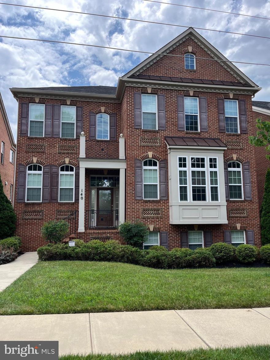 Beautiful, well maintained home with almost 5k sq ft of living space. 5BD 4.5BA with two car garage and bedroom in basement. Plenty of room to entertain. Large composite deck and concrete patio below. Walk to shops, restaurants and entertainment at Downtown Crown and Rio. Just minutes to 270 and ICC.